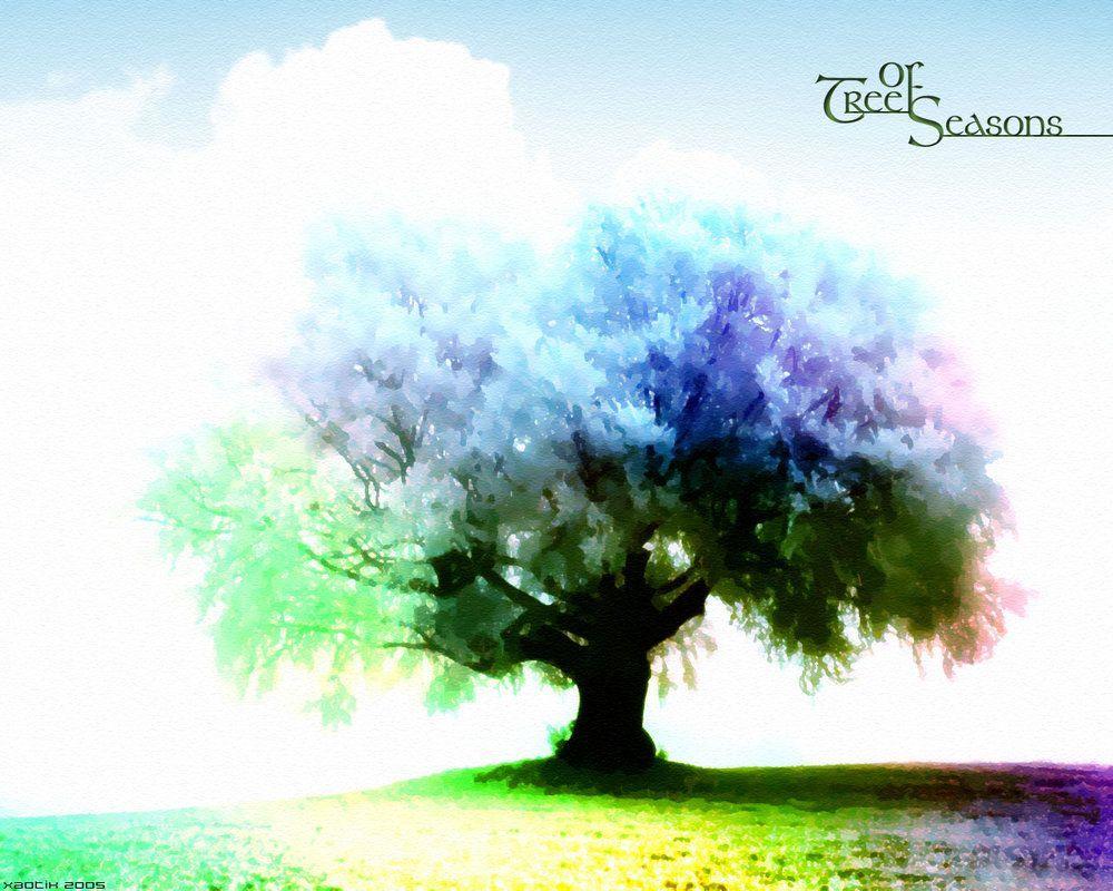 Watercolor Tree Wallpapers - Top Free Watercolor Tree Backgrounds - Wallpaperaccess