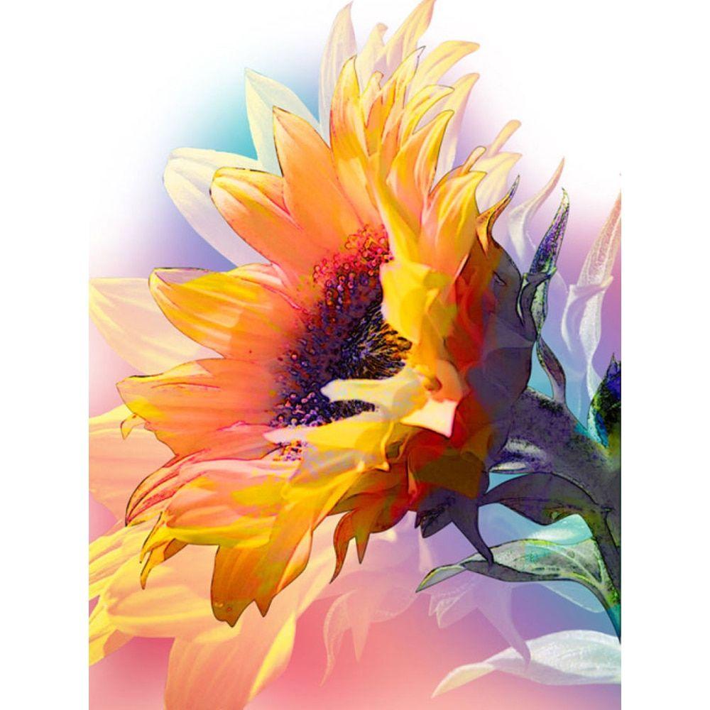 1000x1000 Flower Wallpaper Painting