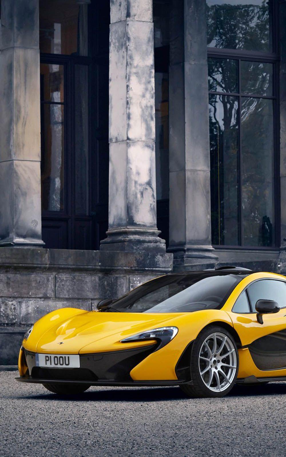 1000x1600 Yellow McLaren P1 4K Ultra HD Mobile Wallpaper