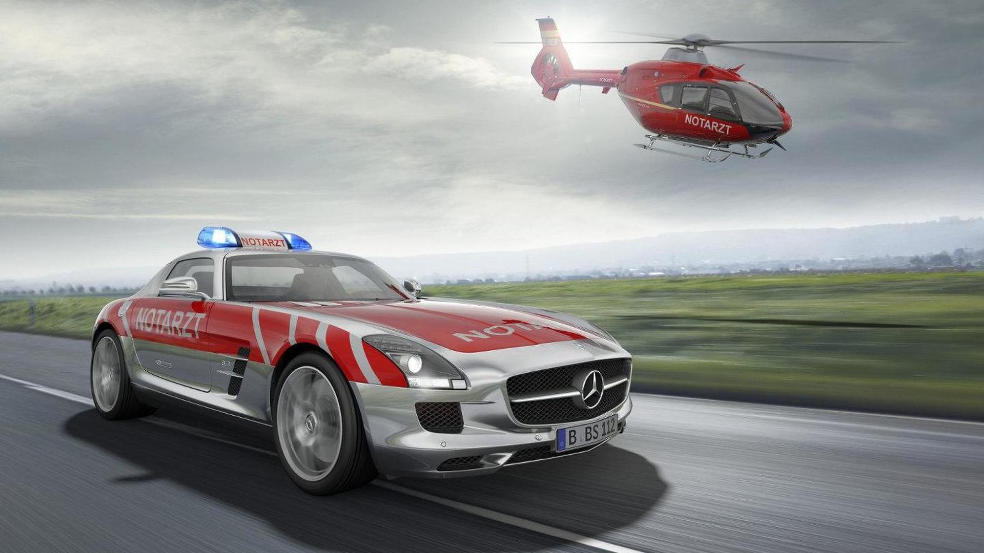 1920x1080 Mercedes SLS AMG Emergency Medical concept announced