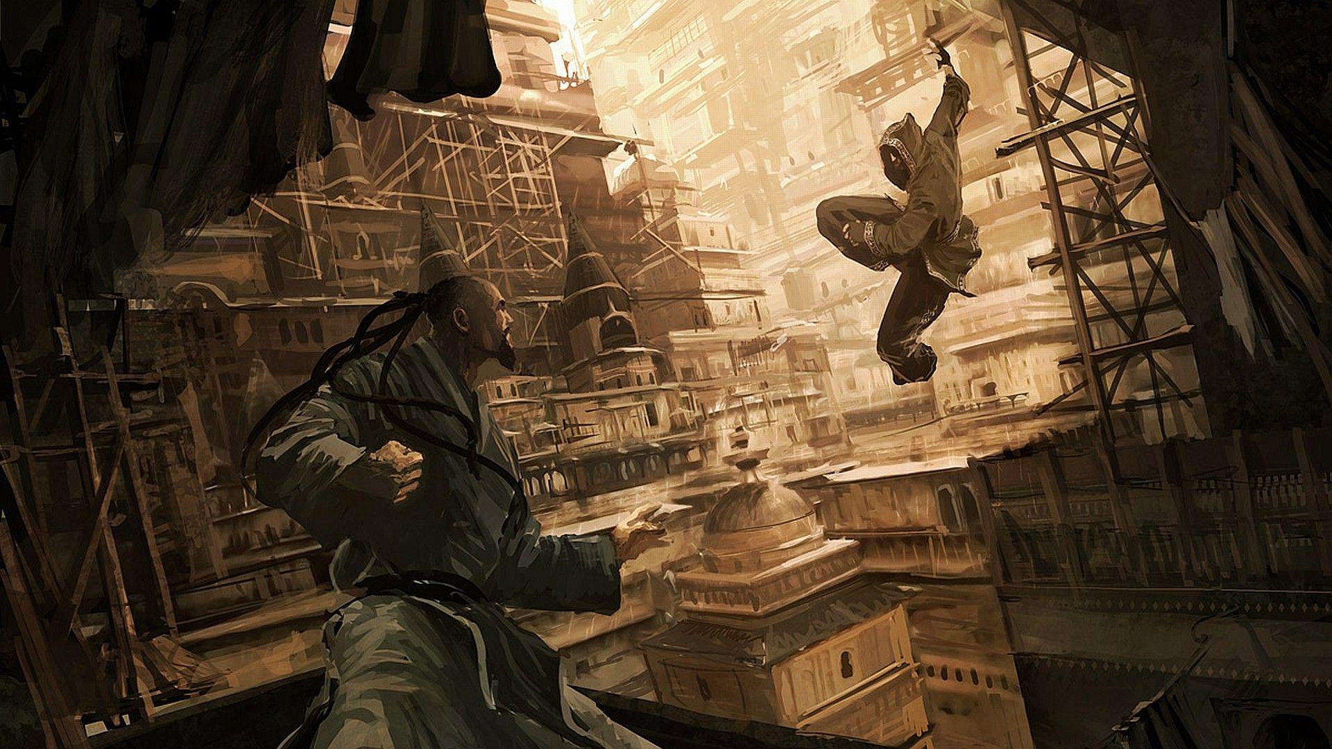 1920x1080 Asian Background Wallpaper
