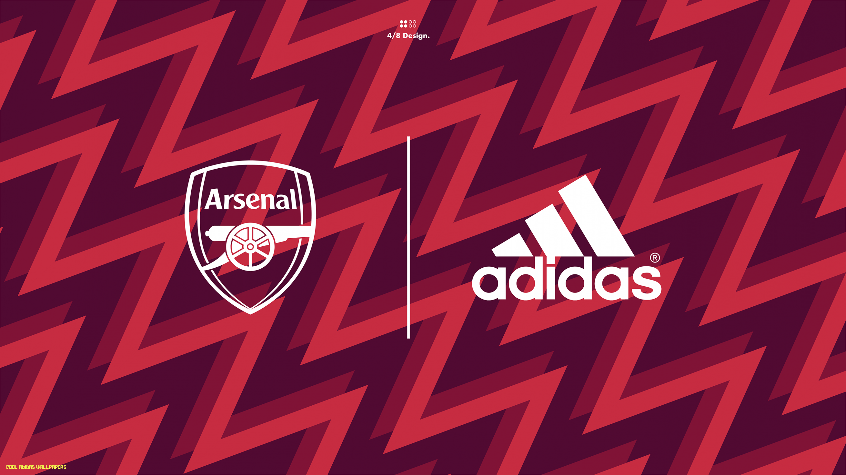 2716x1527 adidas x arsenal wallpaper