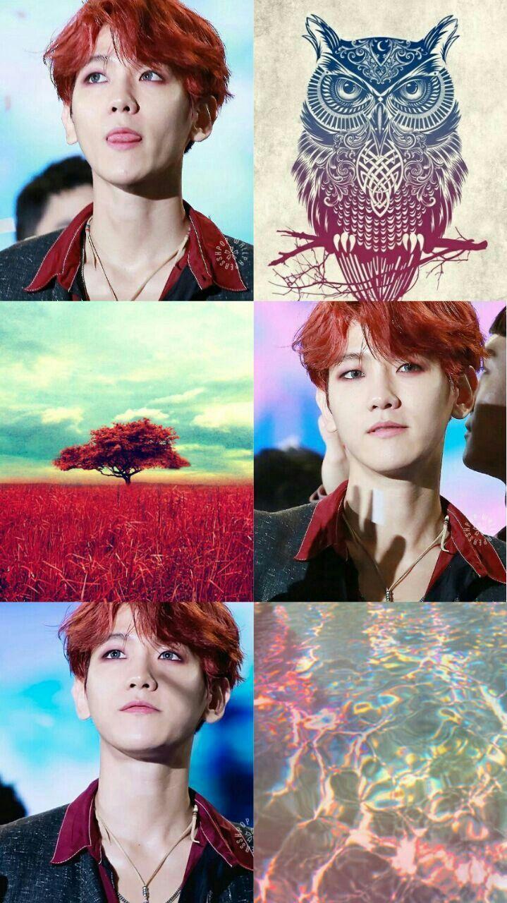 719x1280 Kpop Wallpaper Asthetic Red. Chanyeol, Baekhyun