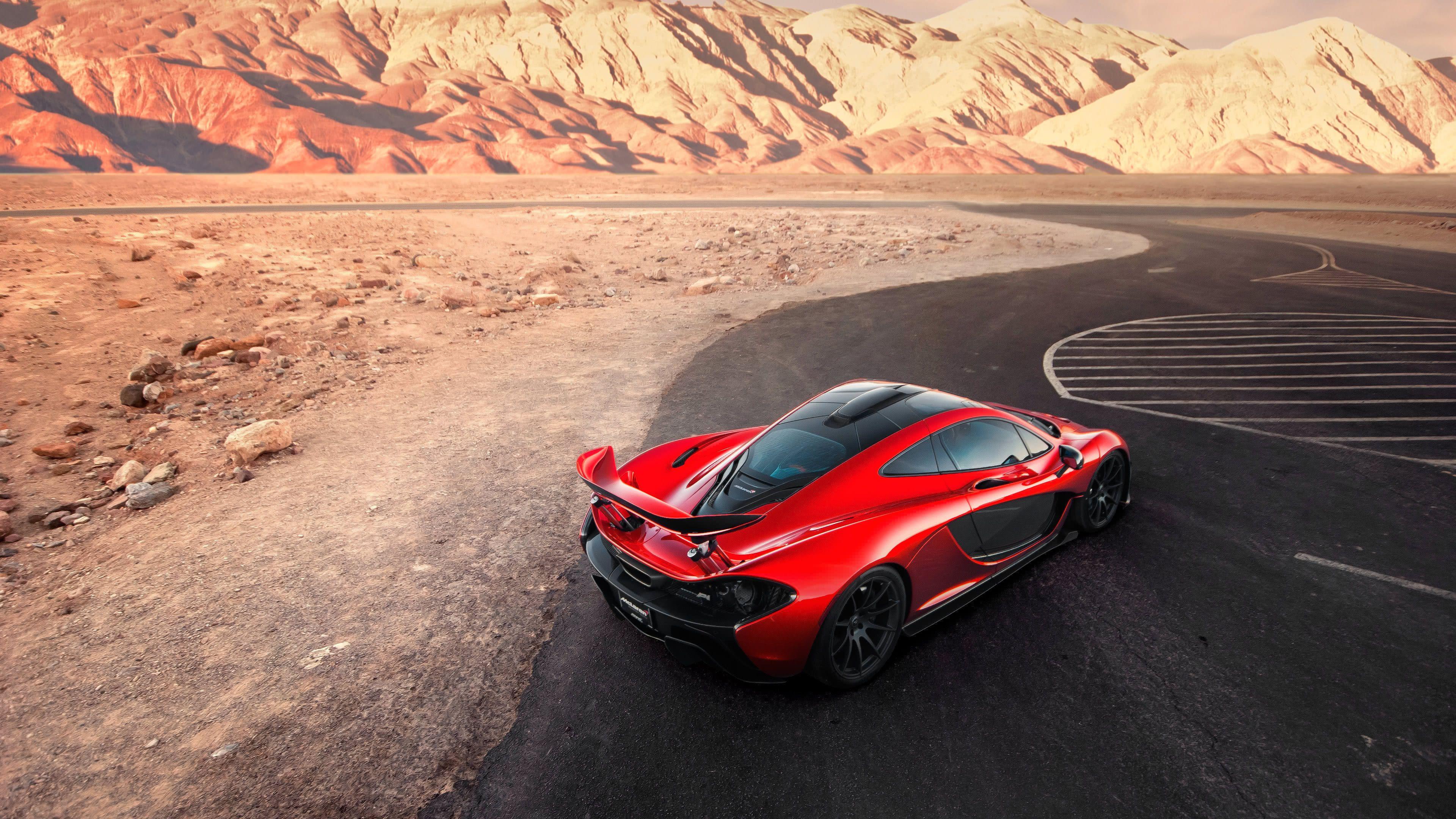 3840x2160 Mclaren P1 Red UHD 4K Wallpaper