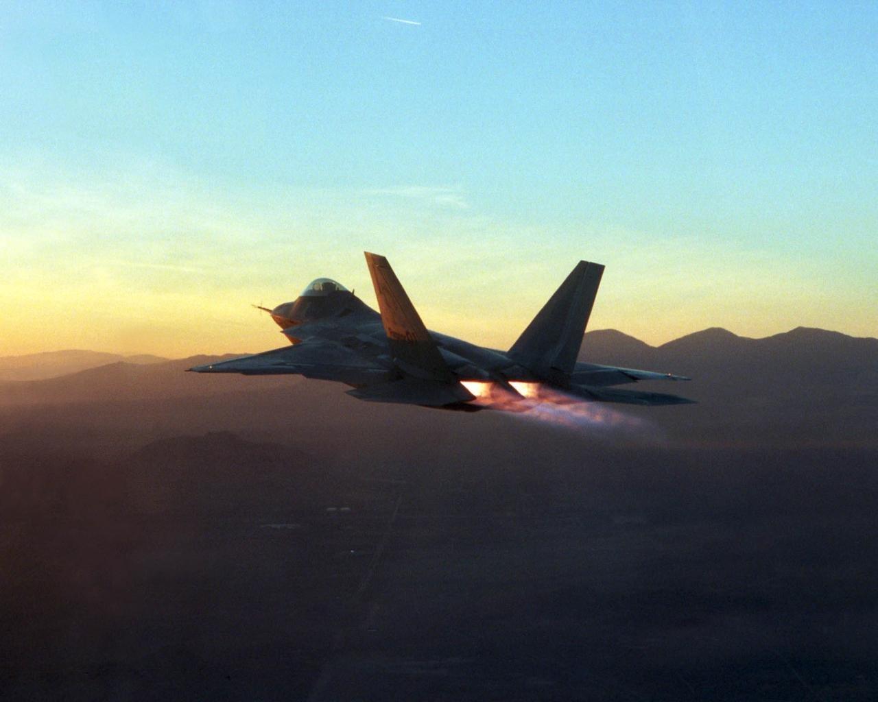 1280x1024 Lockheed Martin F 22 Raptor Wallpaper 1280x1024 Desktop Background