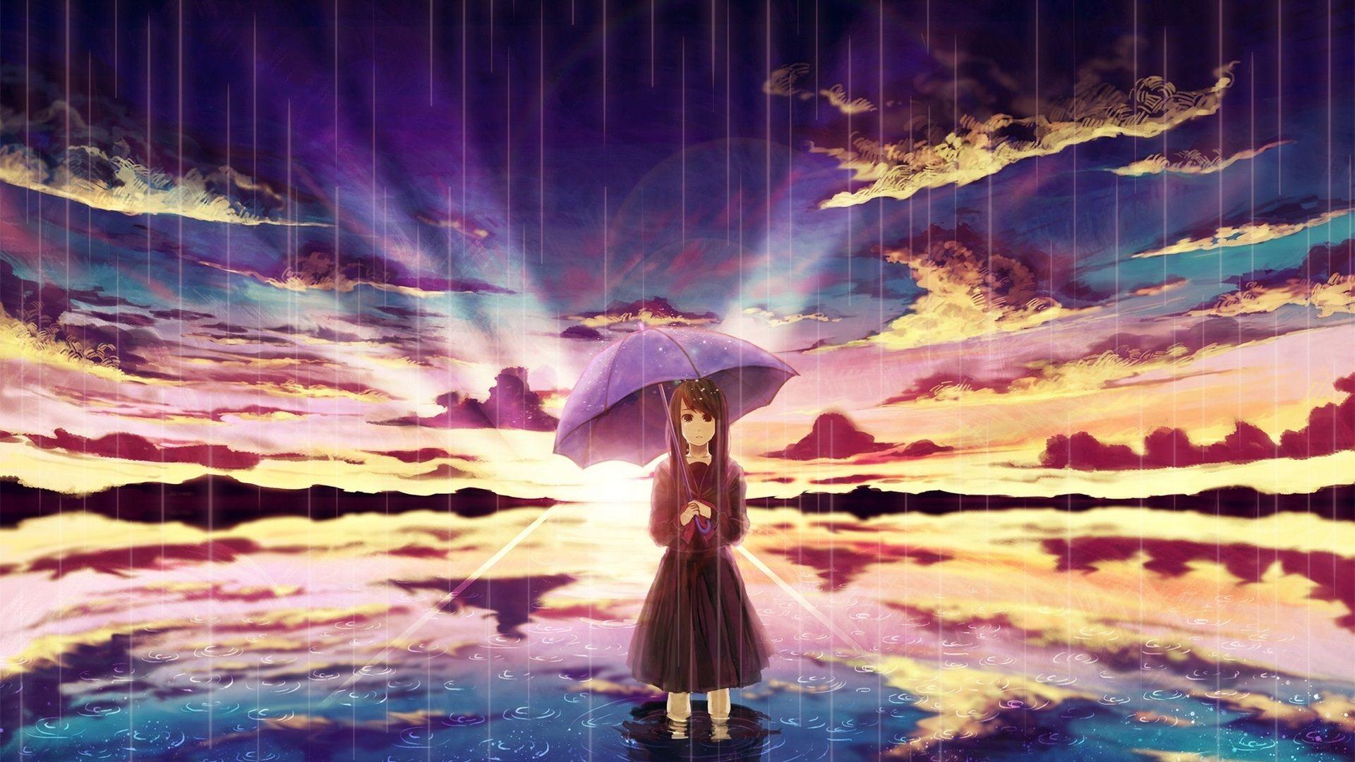 Rainy Day Anime Wallpapers - Top Free Rainy Day Anime Backgrounds