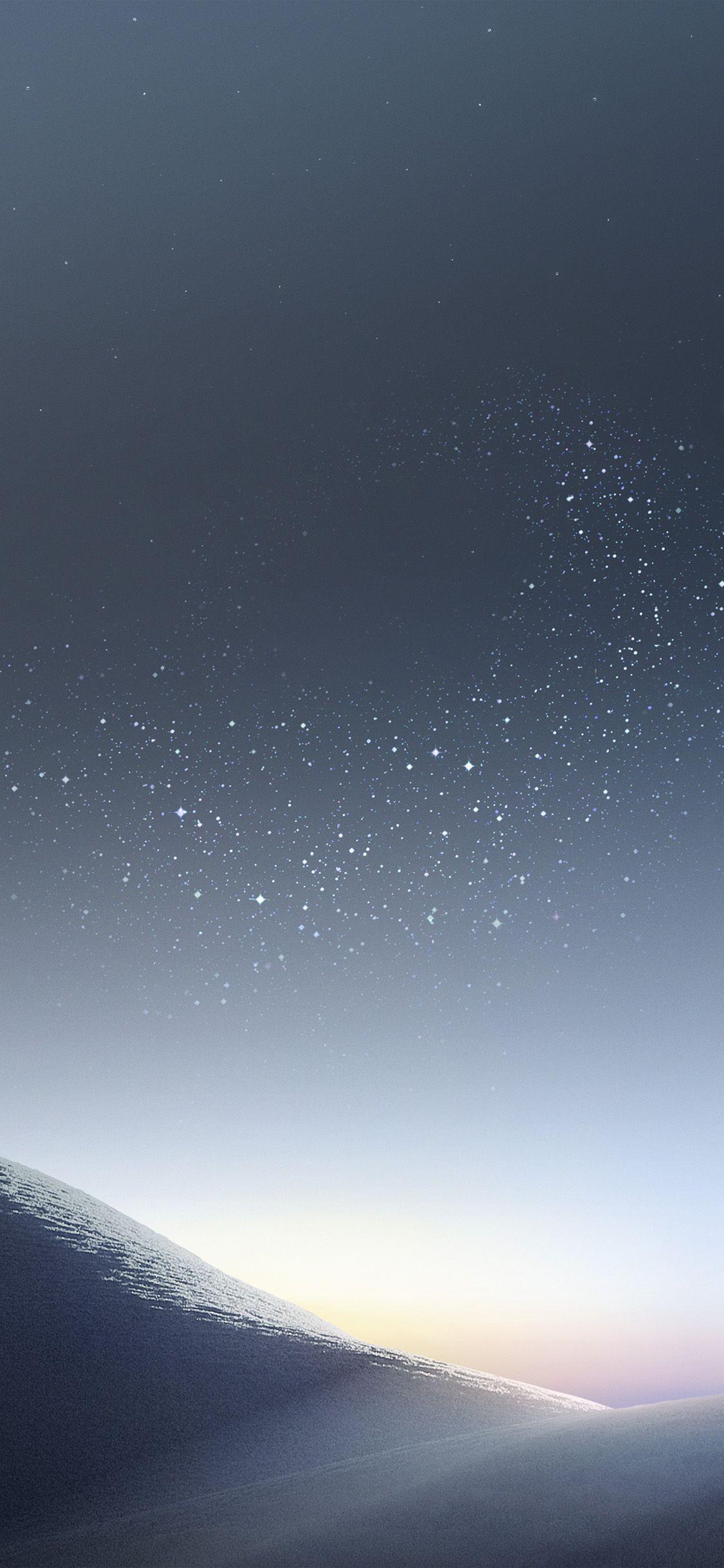 1125x2436 iPhone X wallpaper. galaxy night sky