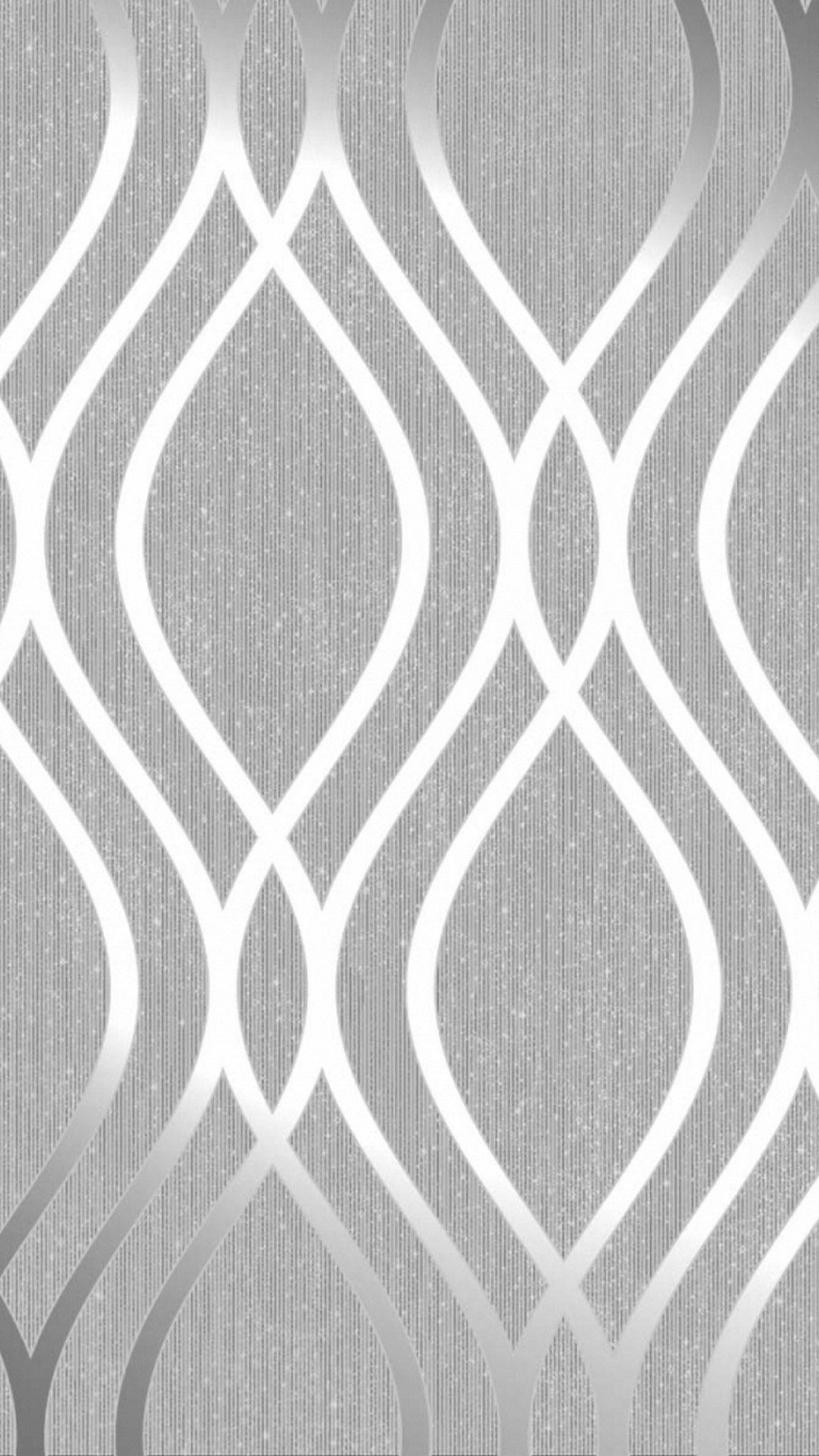 1080x1920 iPhone Wallpaper Silver Metallic 3D iPhone Wallpaper