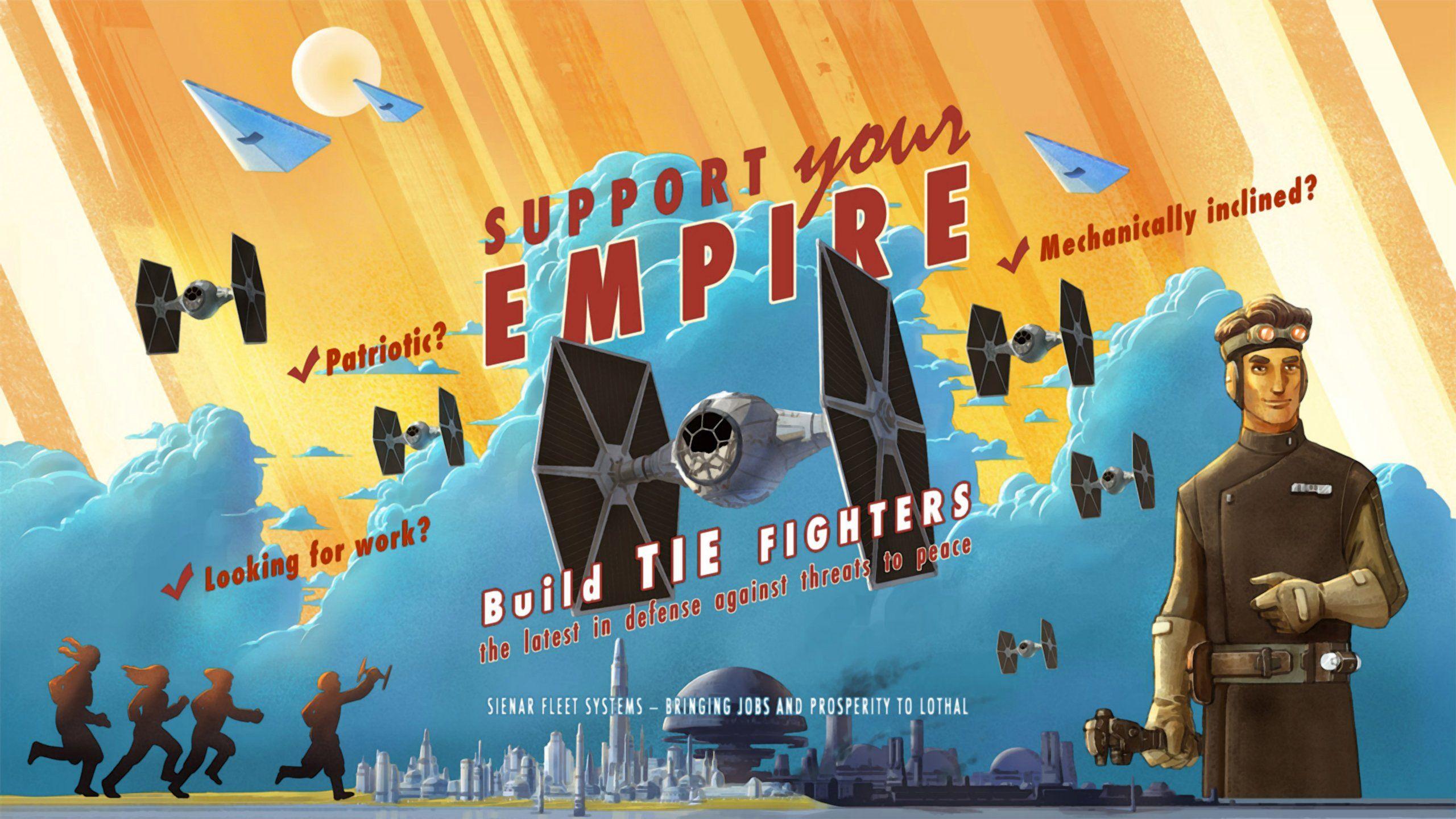 2560x1440 Star Wars Rebels Propaganda poster wallpaperx1440