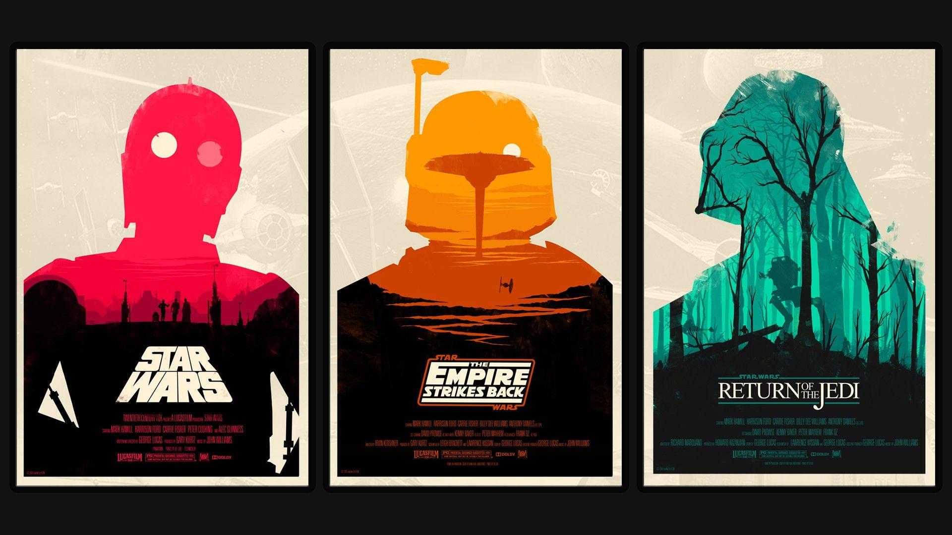 1920x1080 Star Wars, Poster Wallpaper HD / Desktop and Mobile Background