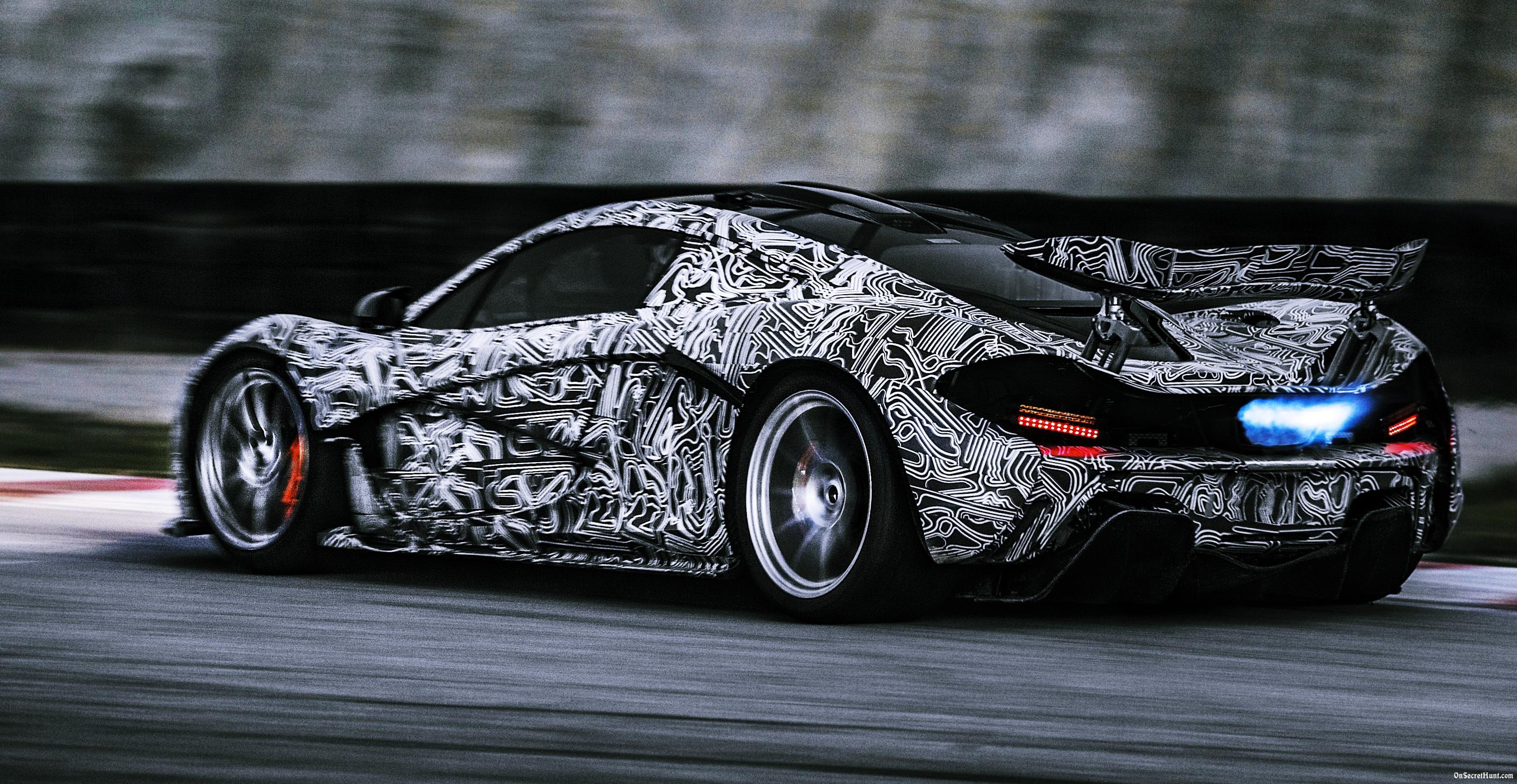 3016x1559 McLaren P1 Black And Whit HD Wallpaper, Background Image