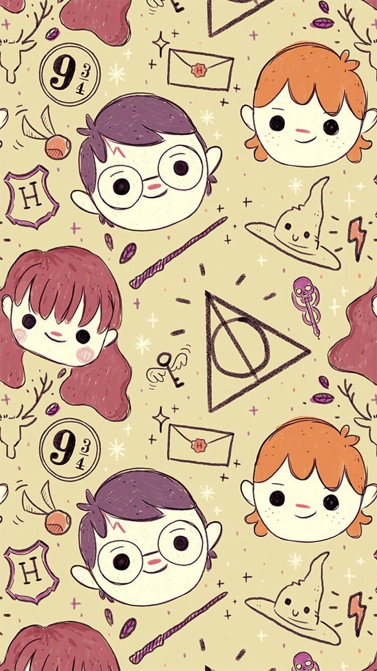 Harry Potter Chibi Wallpapers Top Free Harry Potter Chibi Backgrounds Wallpaperaccess