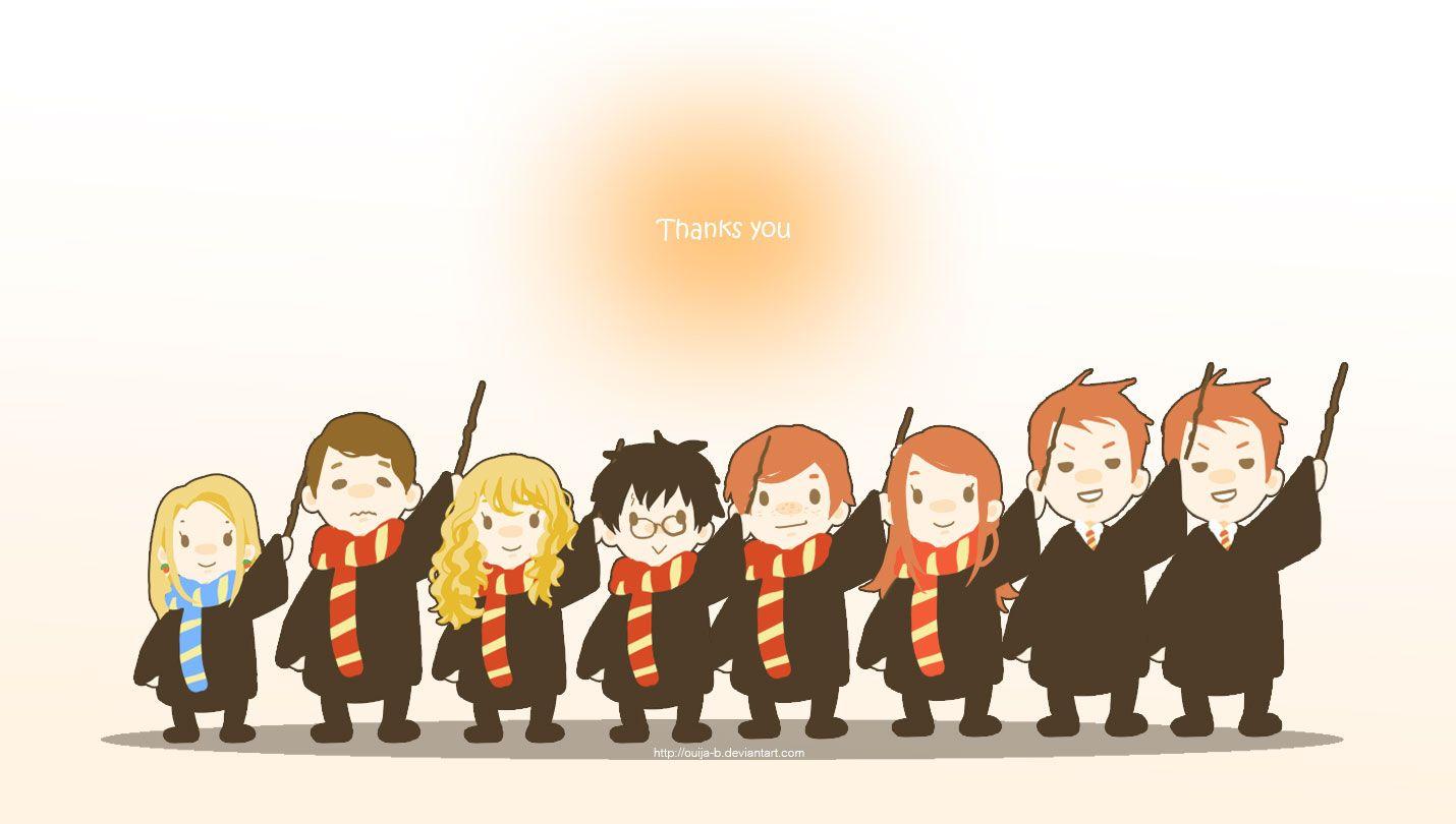 Harry Potter Chibi Wallpapers Top Free Harry Potter Chibi Backgrounds