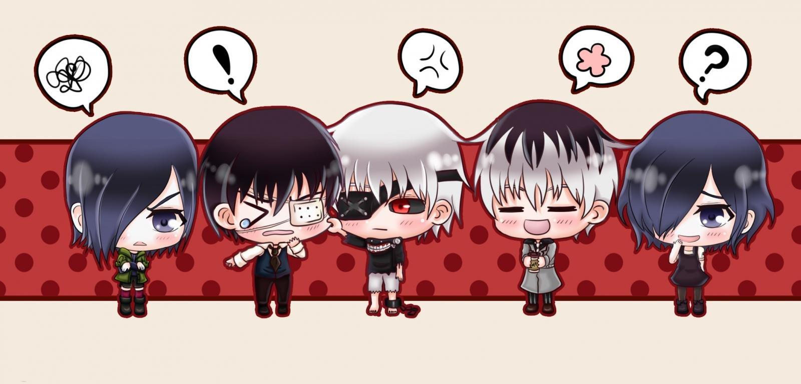 1600x768 Chibi wallpaper HD for desktop background