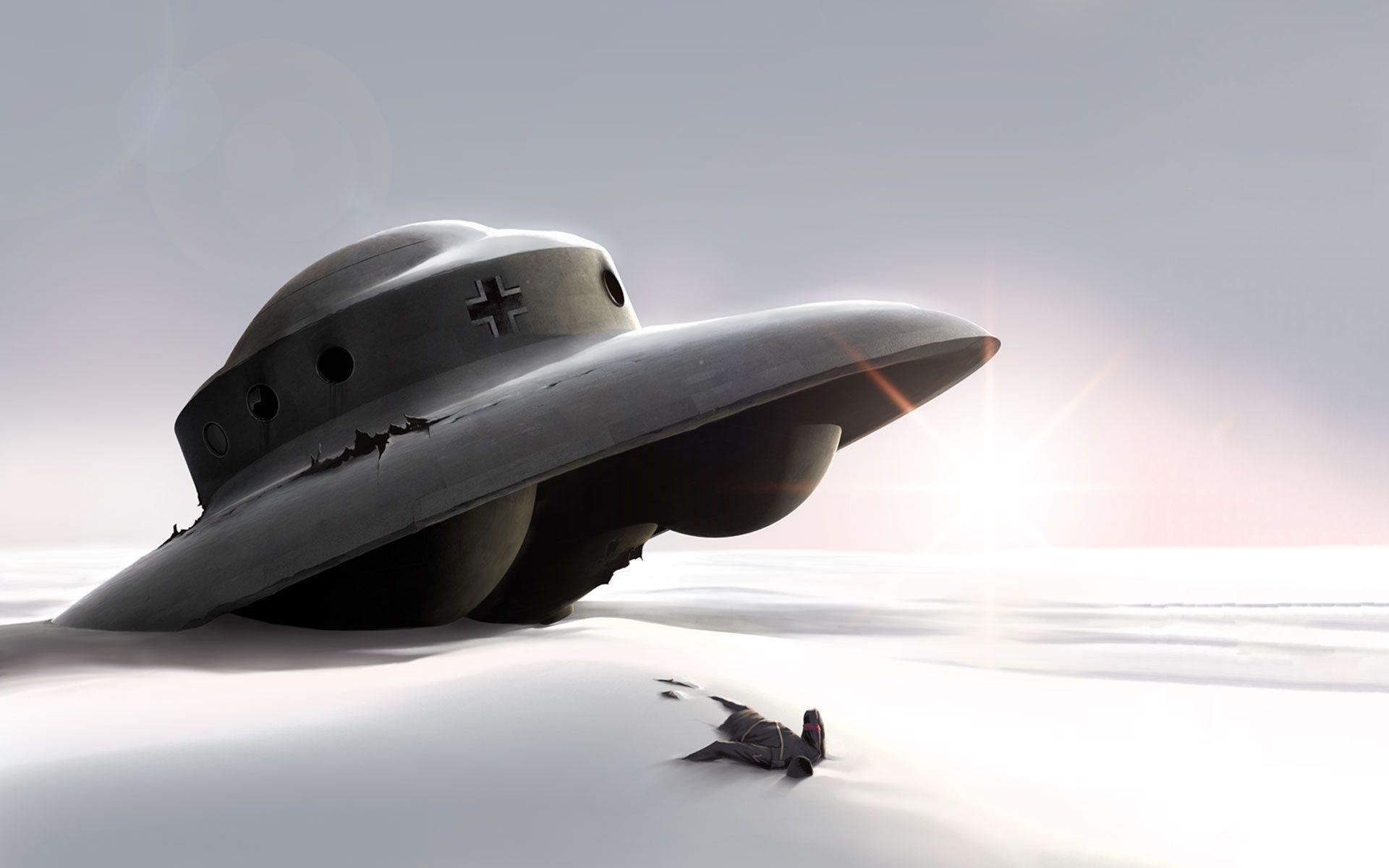1920x1200 Wallpaper. Beautiful picture. photo. picture. UFO, the sun