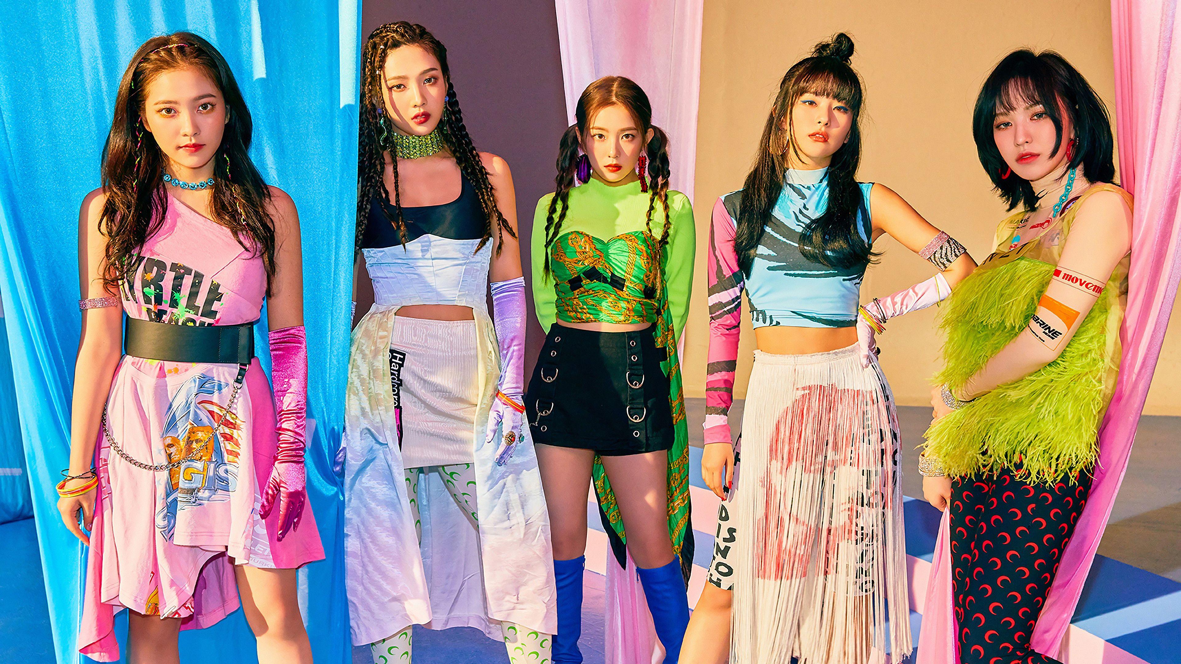3840x2160 Red Velvet, The Reve Festival, Yeri, Joy, Irene, Seulgi