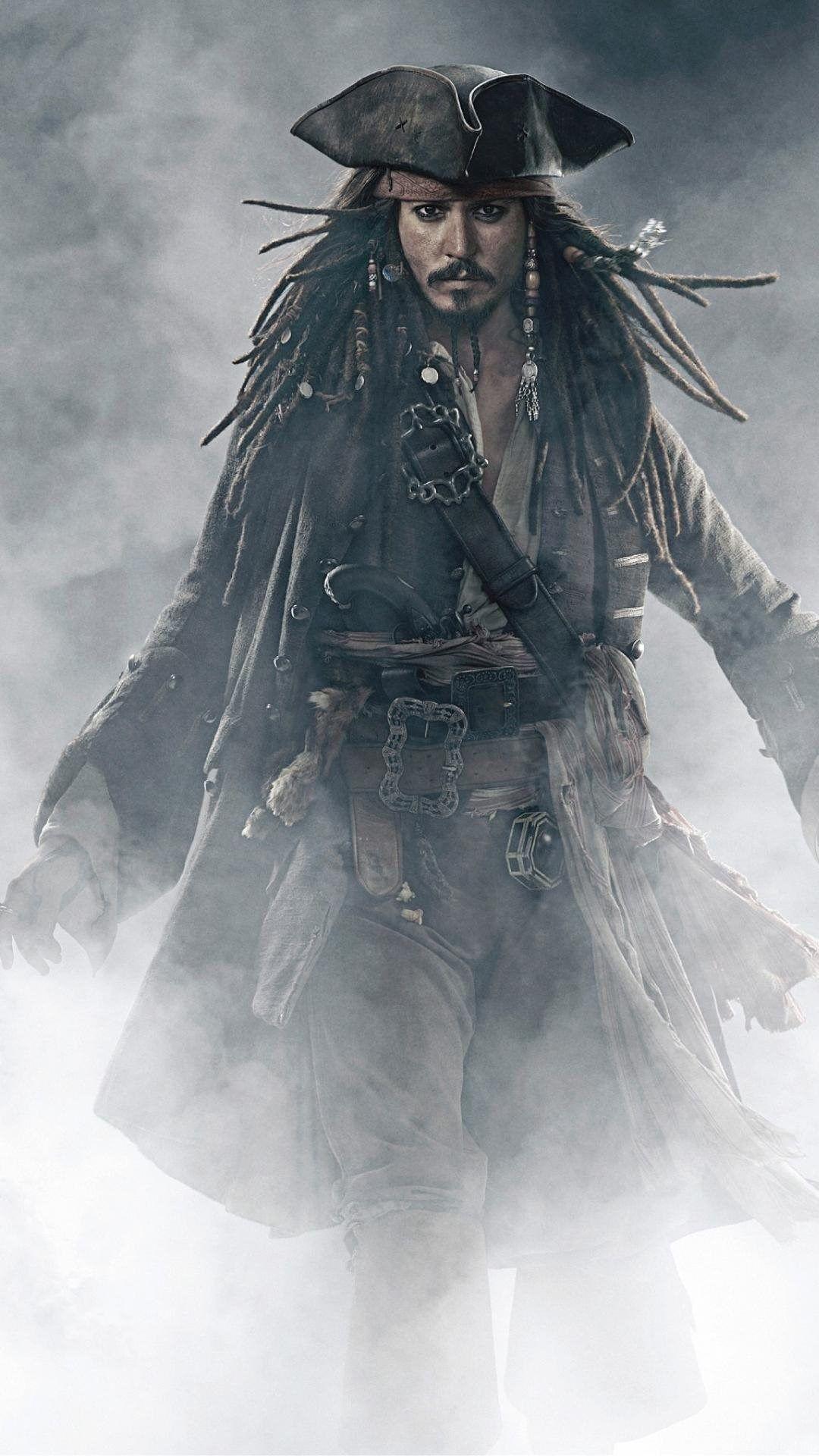 1080x1920 Captain Jack Sparrow Hector Barbossa Elizabeth Swann Wallpaper