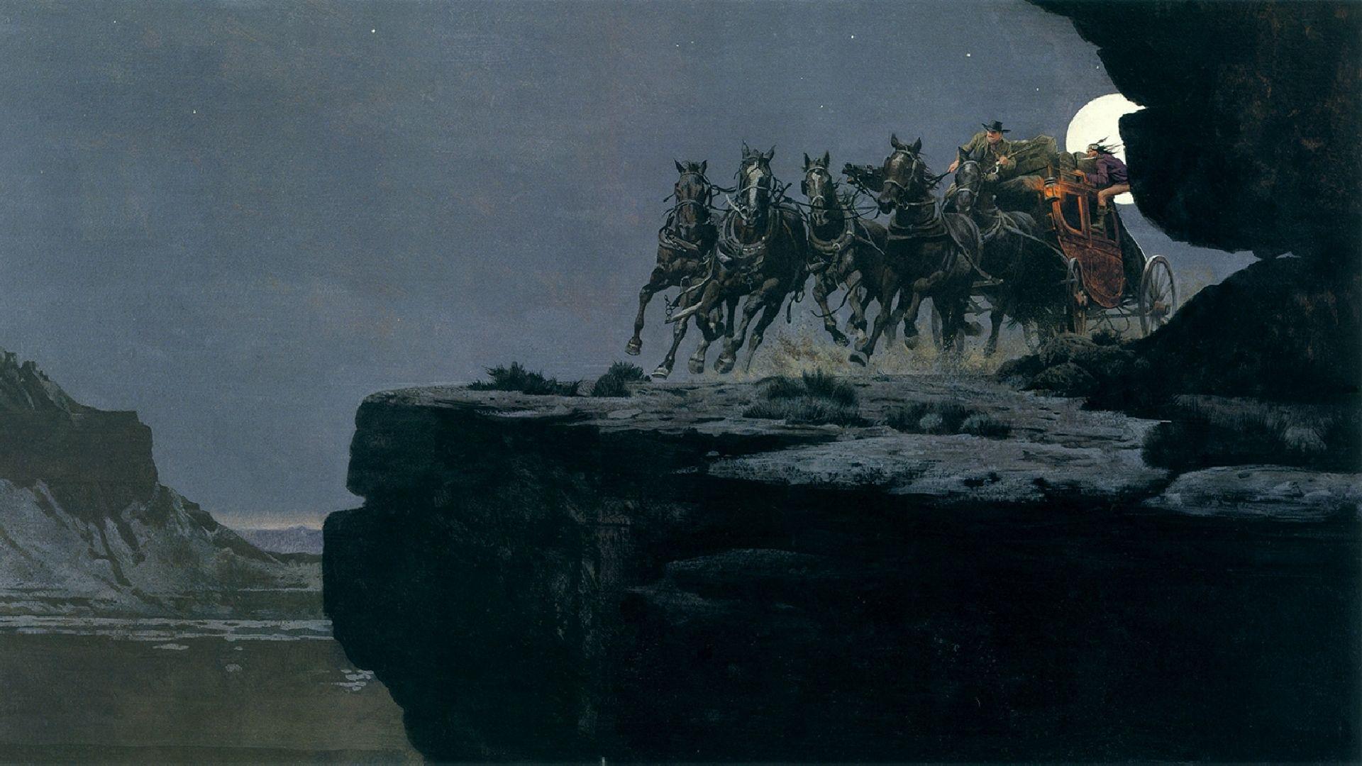 1920x1080 Western Theme Desktop Background