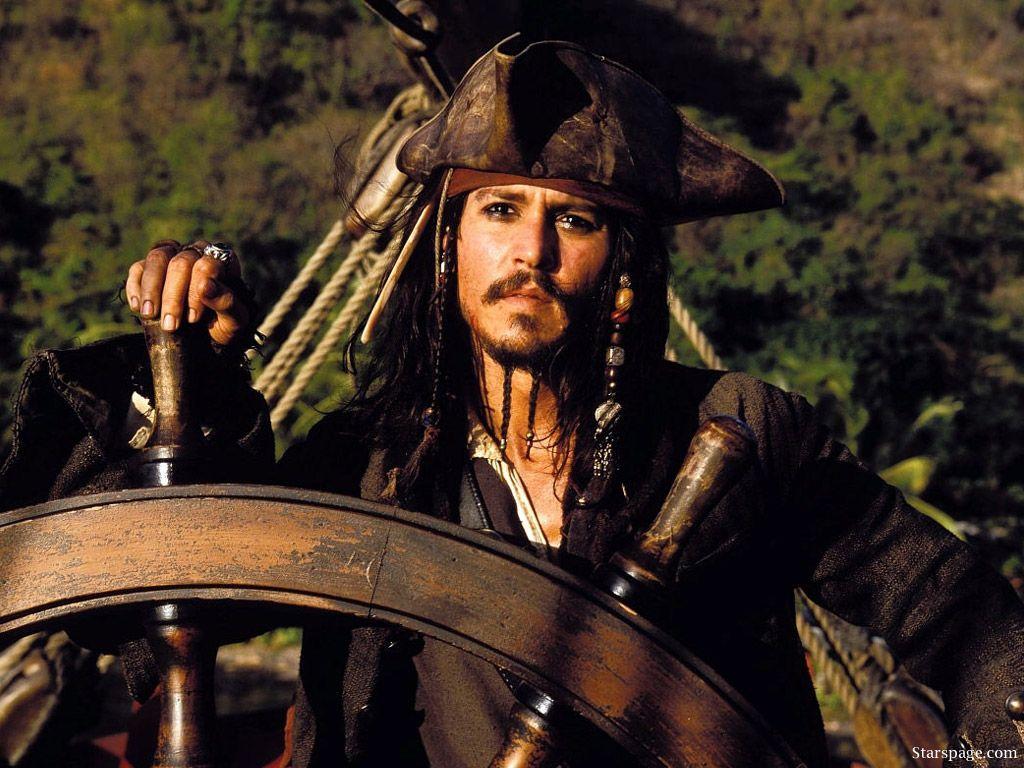1024x768 Vinyl Mysteries: Johnny Depp Jack Sparrow Wallpaper