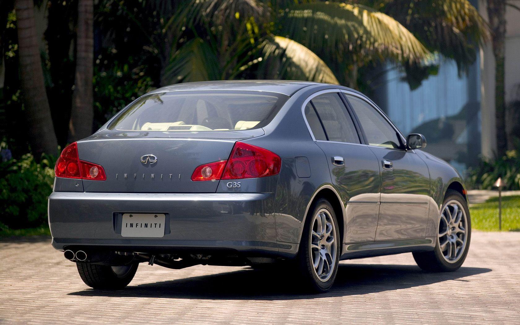 1680x1050 2006 Infiniti G35 Sedan Widescreen Wallpaper / Desktop Background Picture