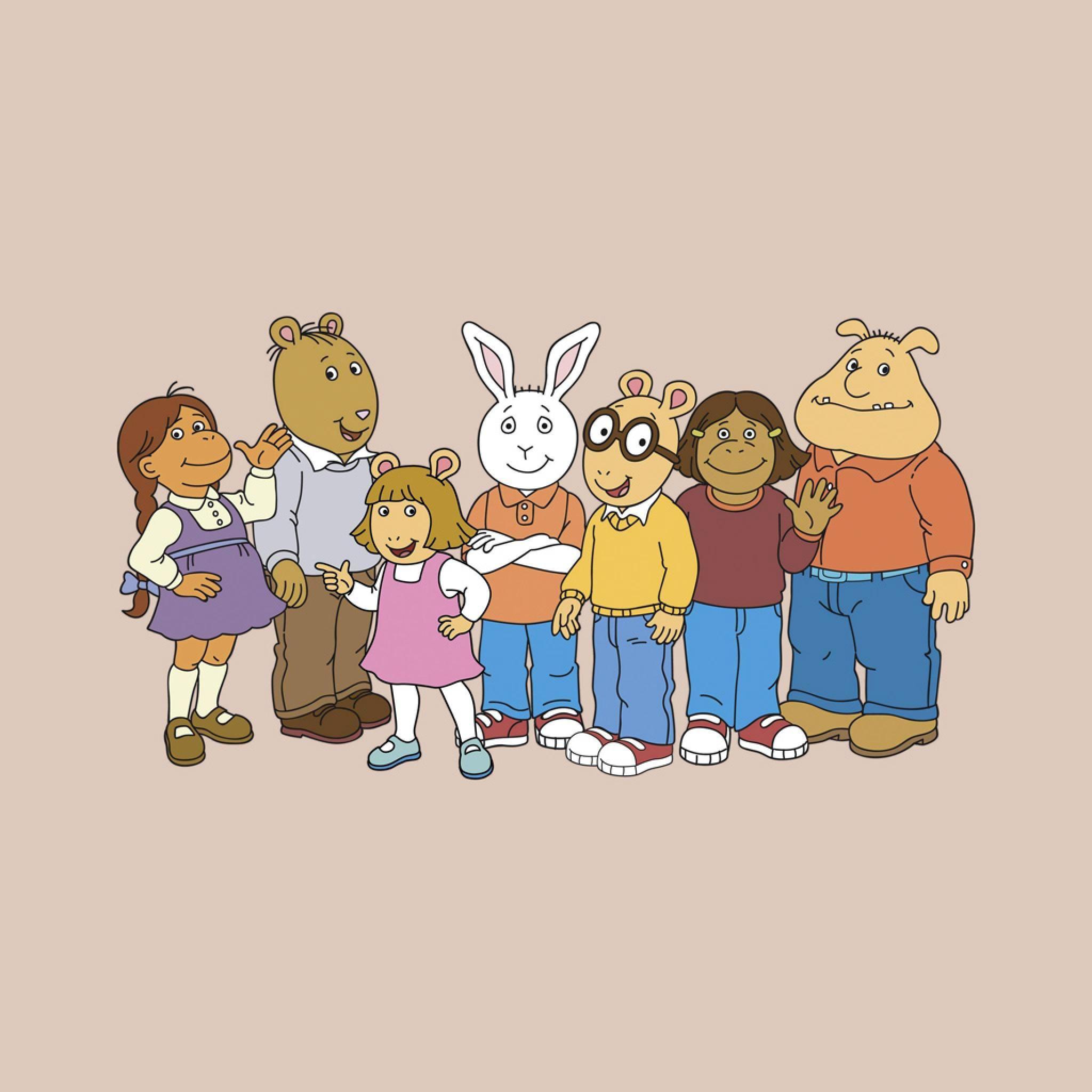 2048x2048 Phim TV - Arthur And Friends Cartoon - IPad IPhone Hình nền HD miễn phí