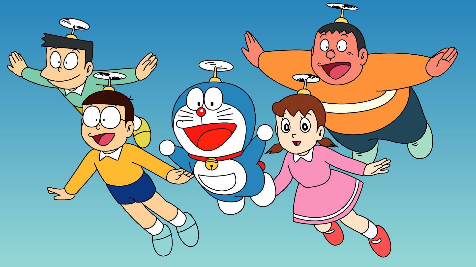 1920x1080 Doraemon And Friends Hình nền 2015
