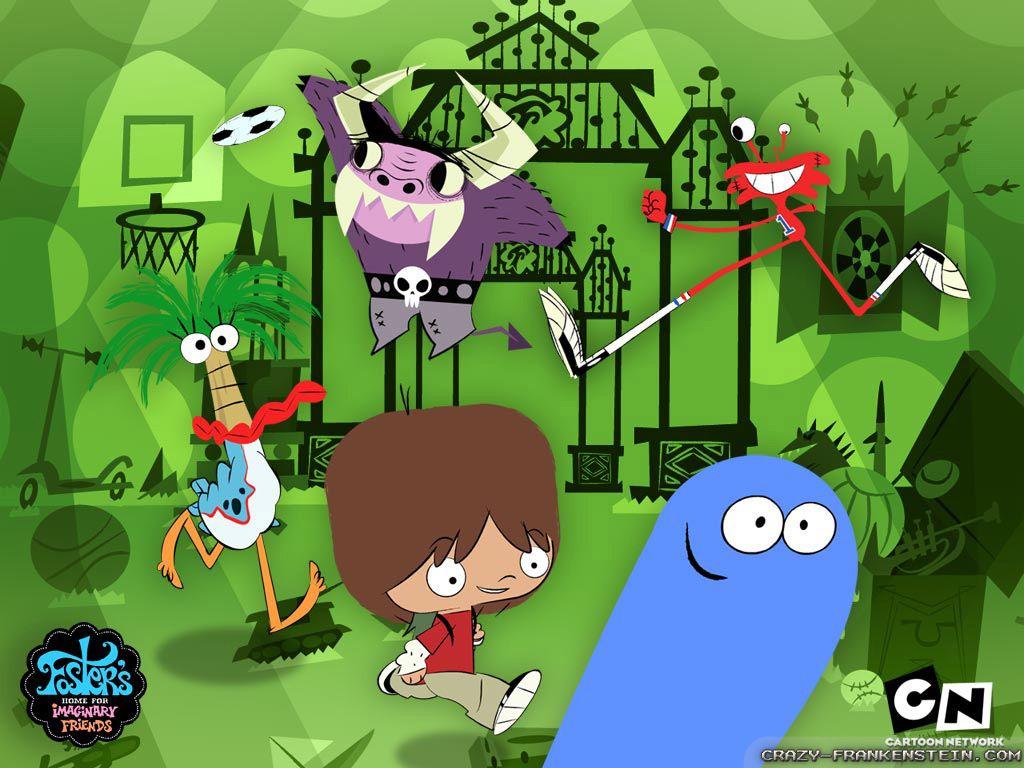 1024x768 Free download fosters home for imaginary friends playing cartoon