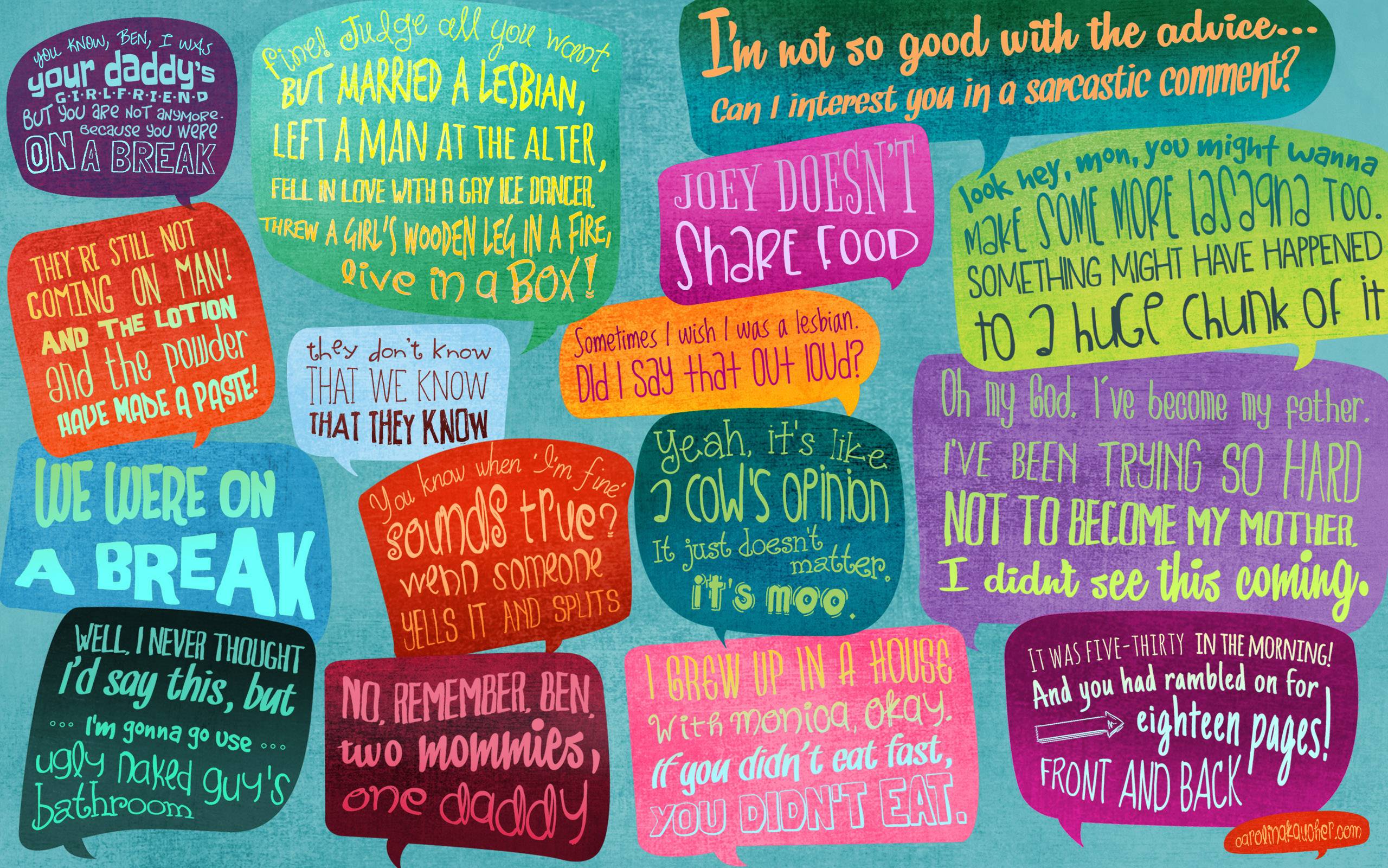 2560x1600 Friends TV Show Wallpaper (2560x1600)