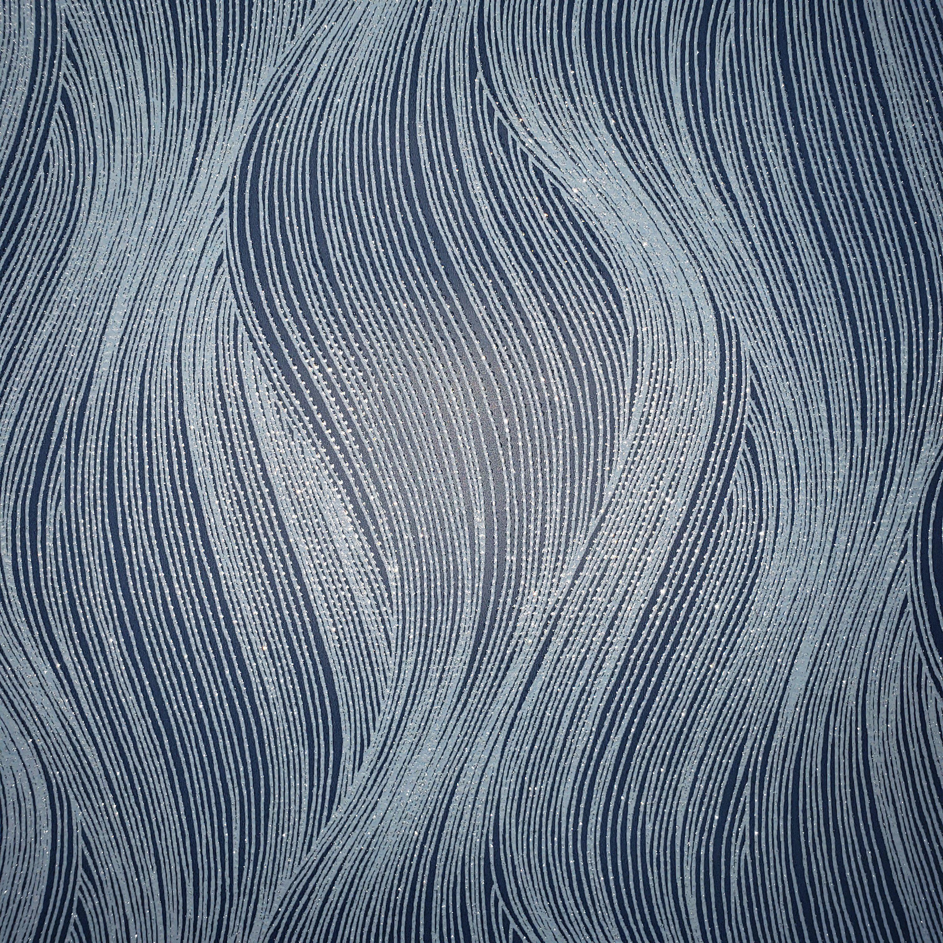 Malachite by Cole  Son  Royal Blue  Silver  Wallpaper  Wallpaper Direct