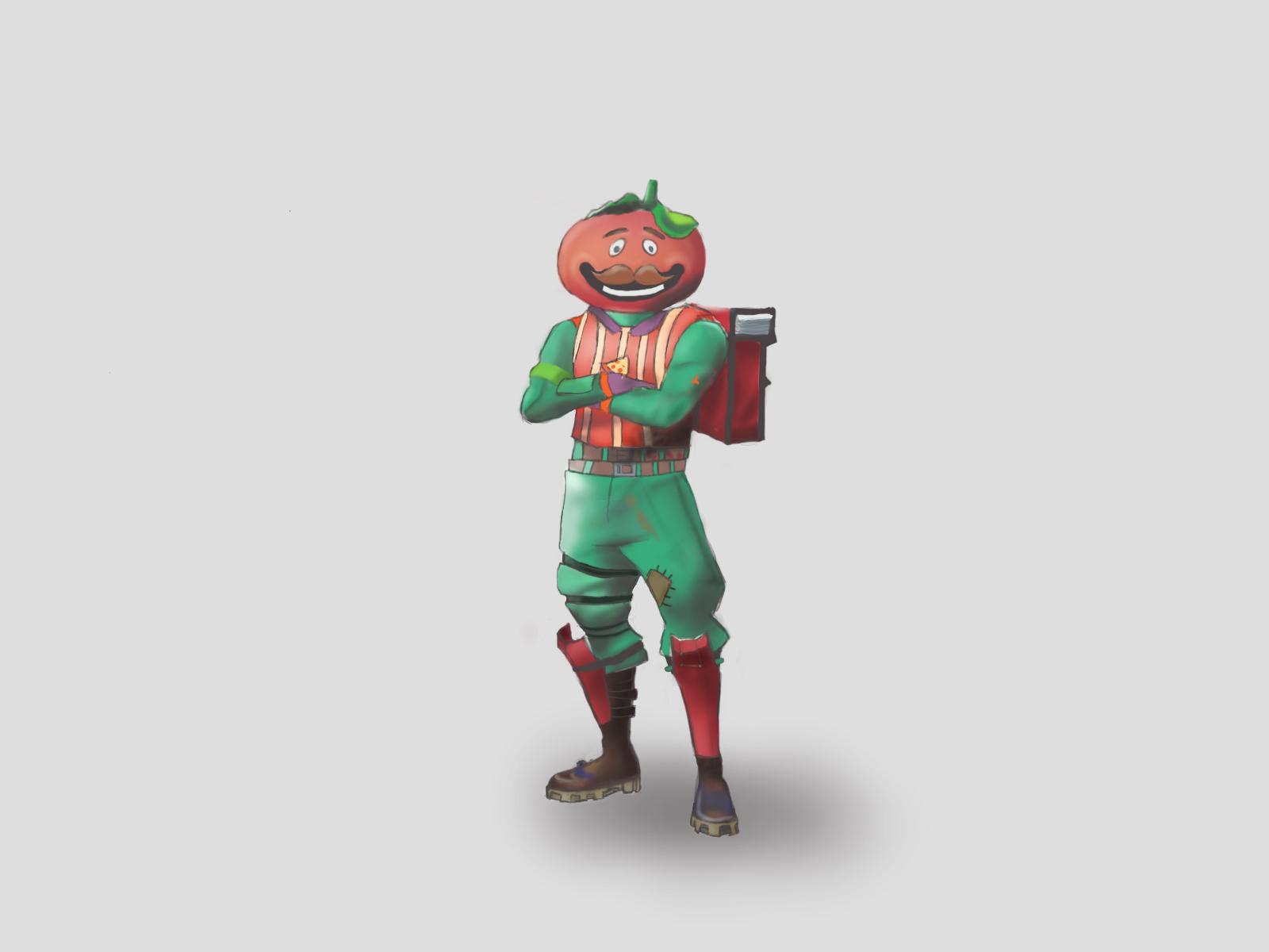 1600x1200 Tomato Head Fortnite Wallpaper FREE Picture