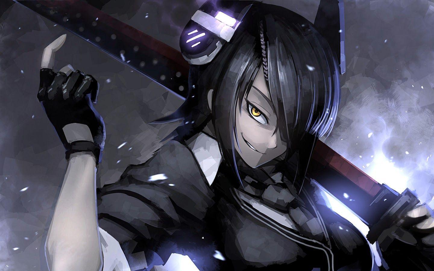 1440x900 Anime Woman Wallpaper