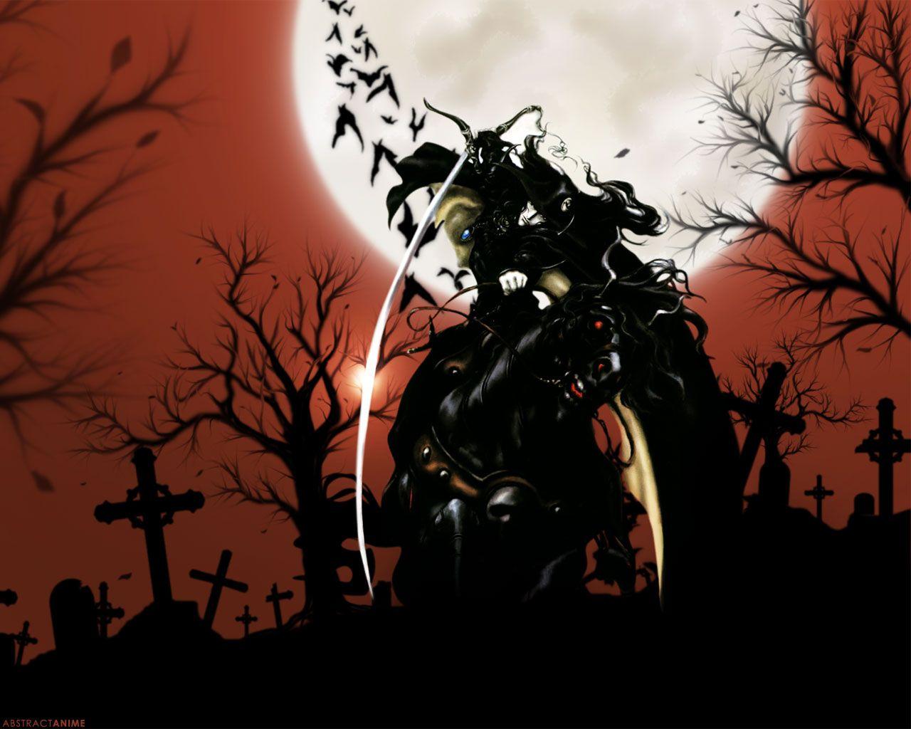 1280x1024 Anime Vampire Wallpaper