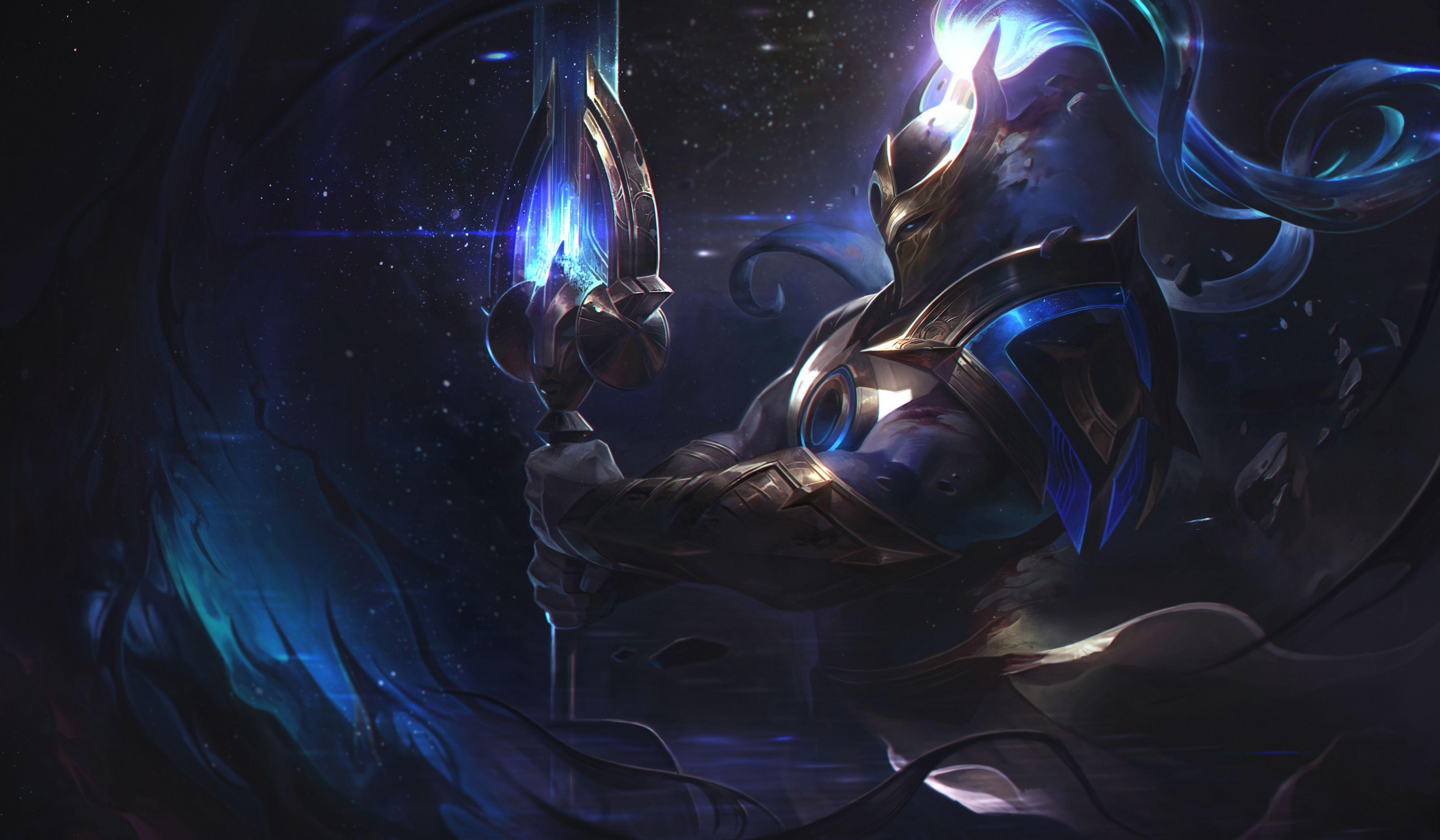 4000x2334 Abundant Cosmic 4K Wallpaper 2019. Xin zhao, League of legends
