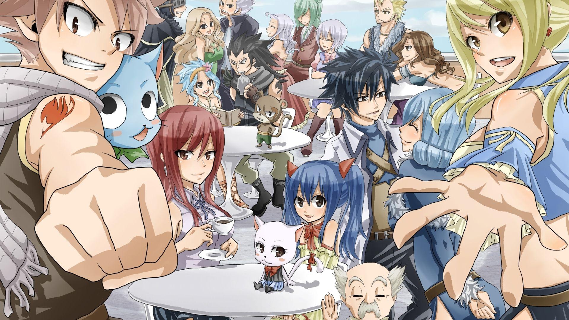 1920x1080 Free download Fairy Tail Wallpaper Desktop Background for HD