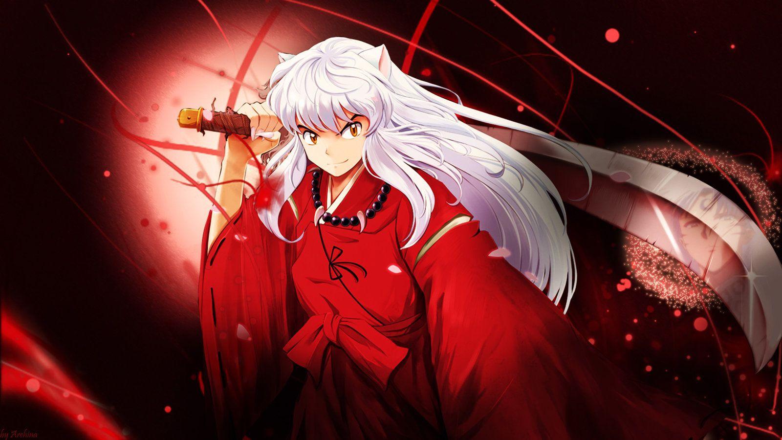 1600x900 Inuyasha Desktop Wallpaper (1600x900 px)