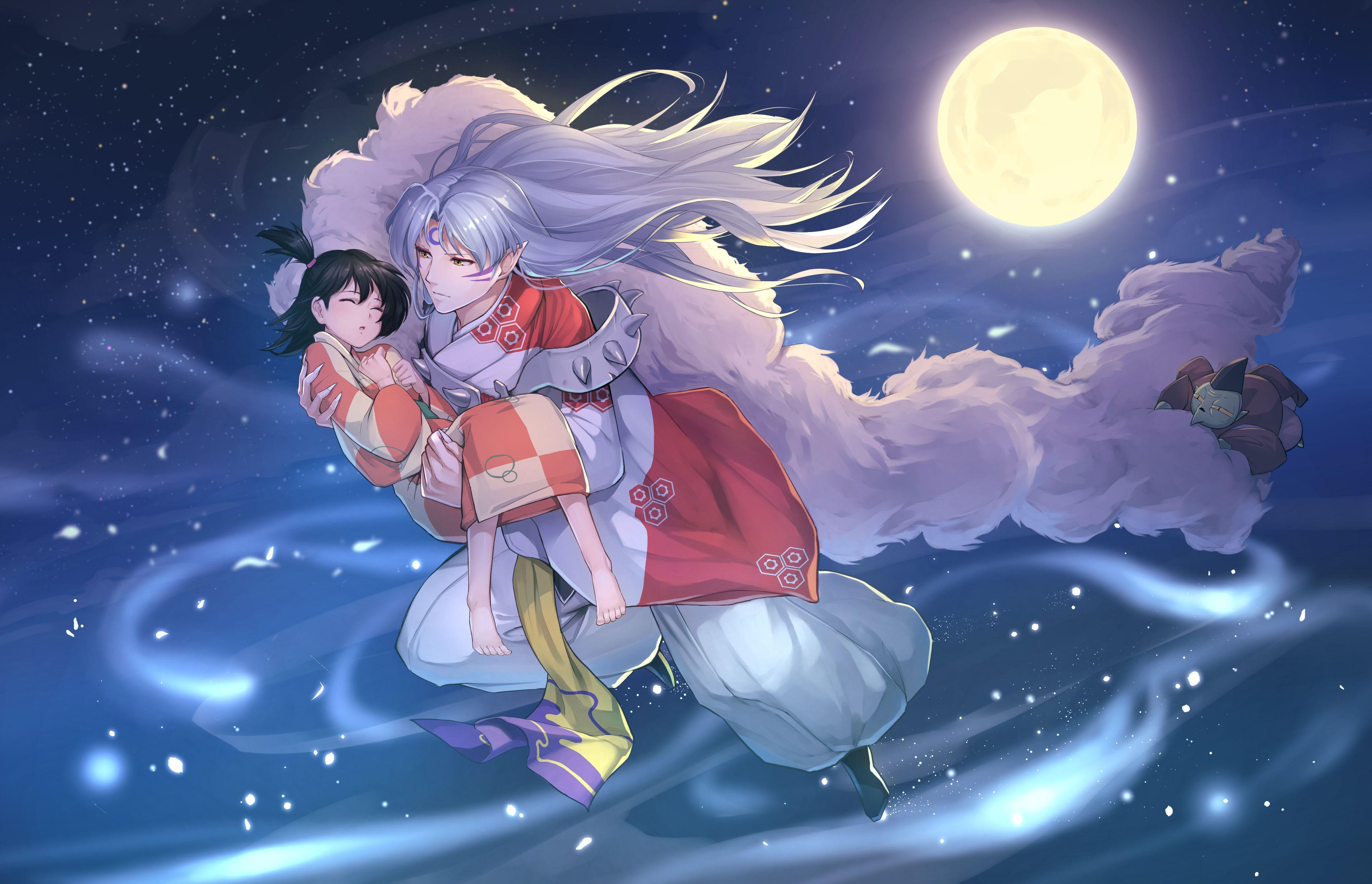4096x2640 4096x2640 Sesshomaru (InuYasha) desktop wallpaper. Mocah