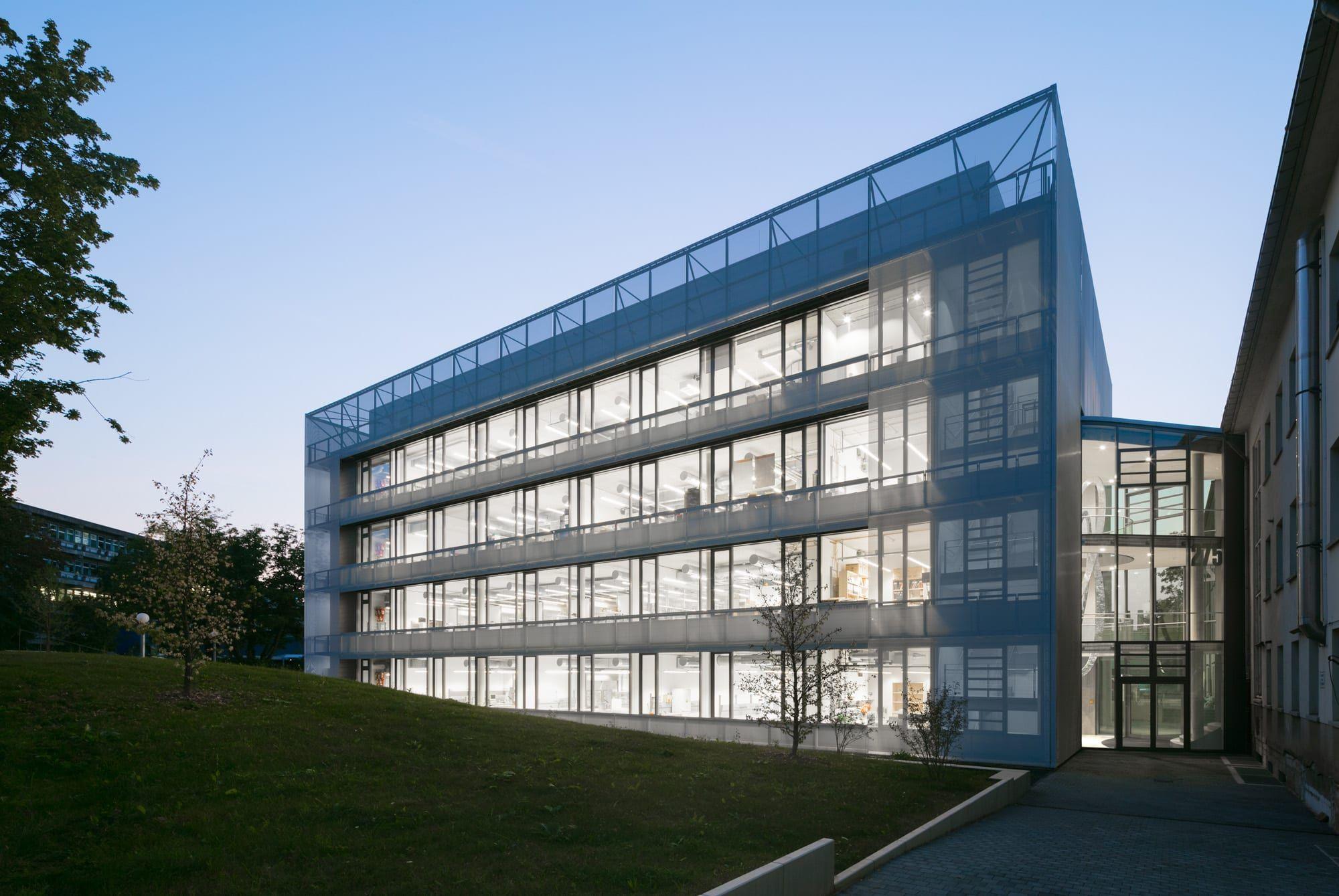2000x1339 ingenhoven architects · Organic Chemistry Department of Heidelberg