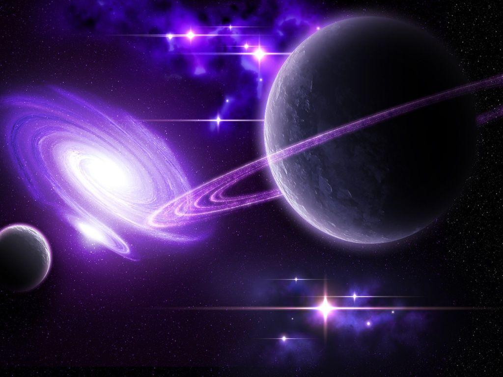 1024x768 Space Planets Wallpaper
