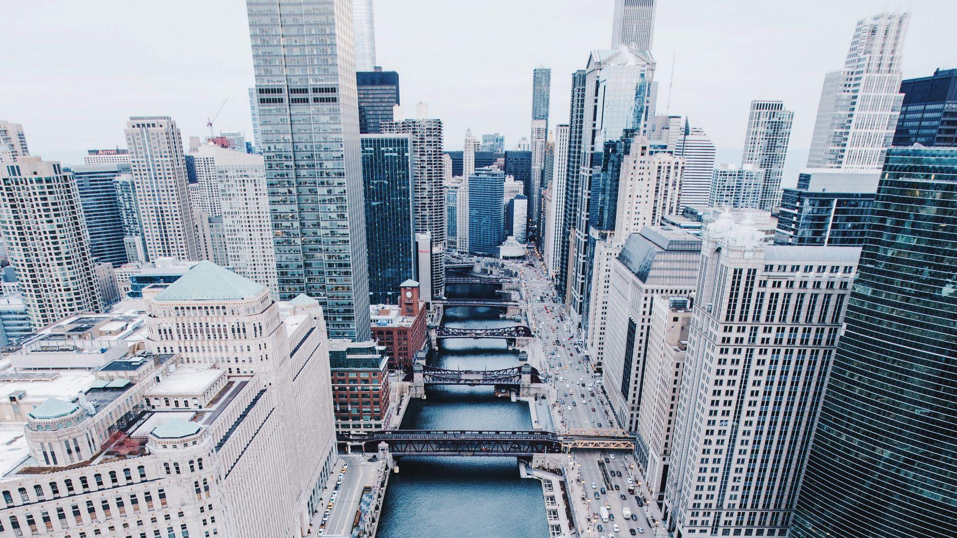 1920x1080 Download wallpaper 1920x1080 chicago, united states, skyscrapers