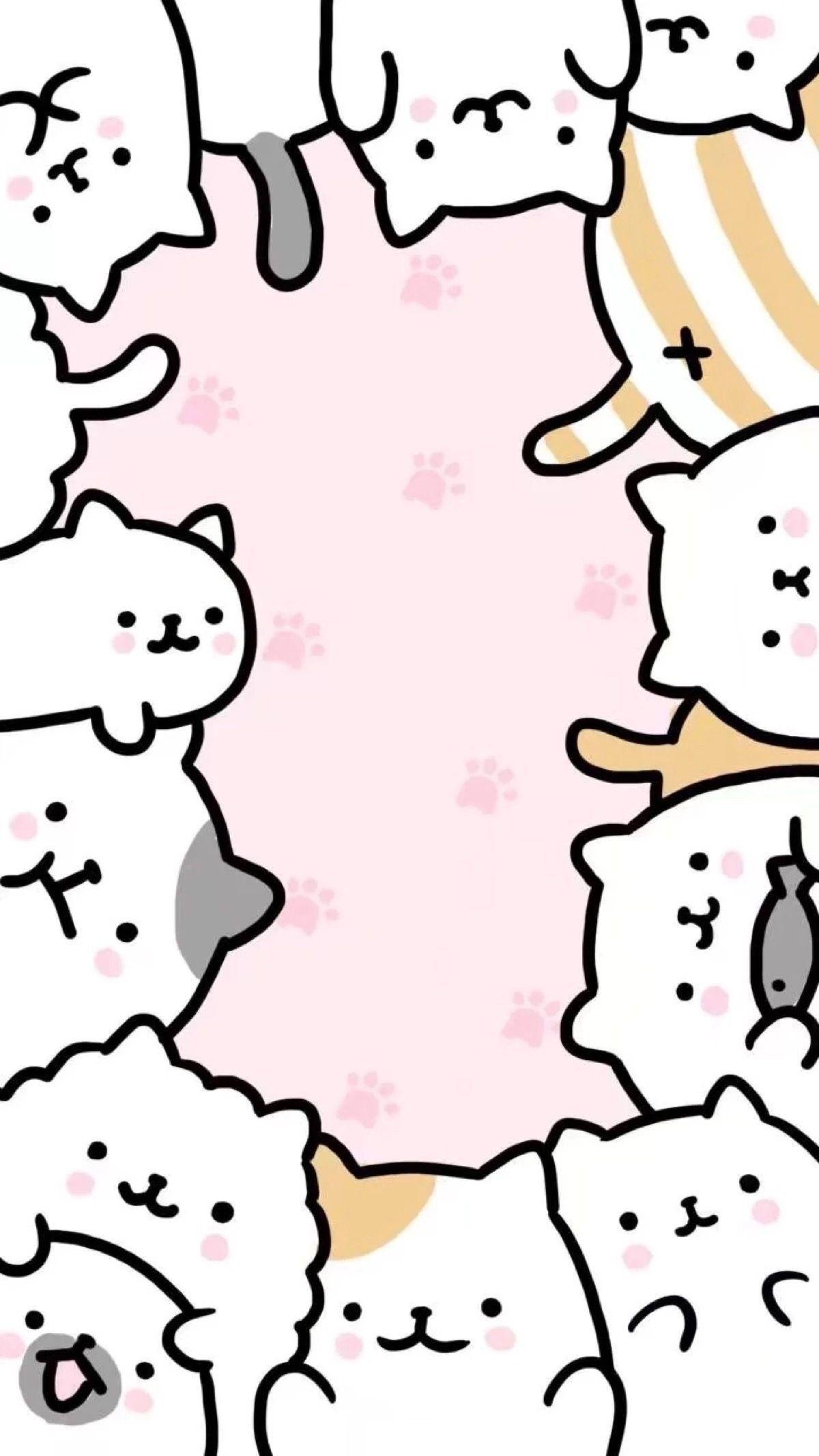 Cute Kawaii Cat Wallpapers - Top Free Cute Kawaii Cat Backgrounds