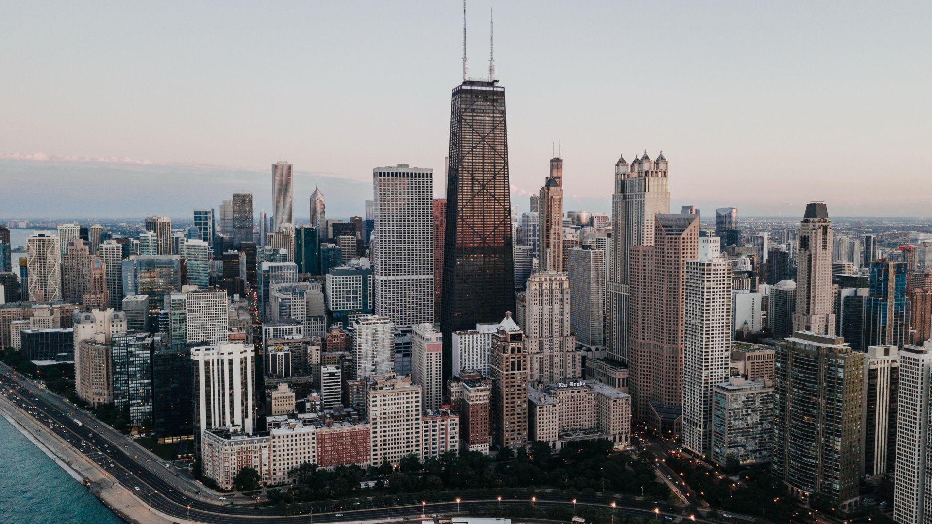 1920x1080 Download 1920x1080 wallpaper chicago, city, skyscrapers, buildings