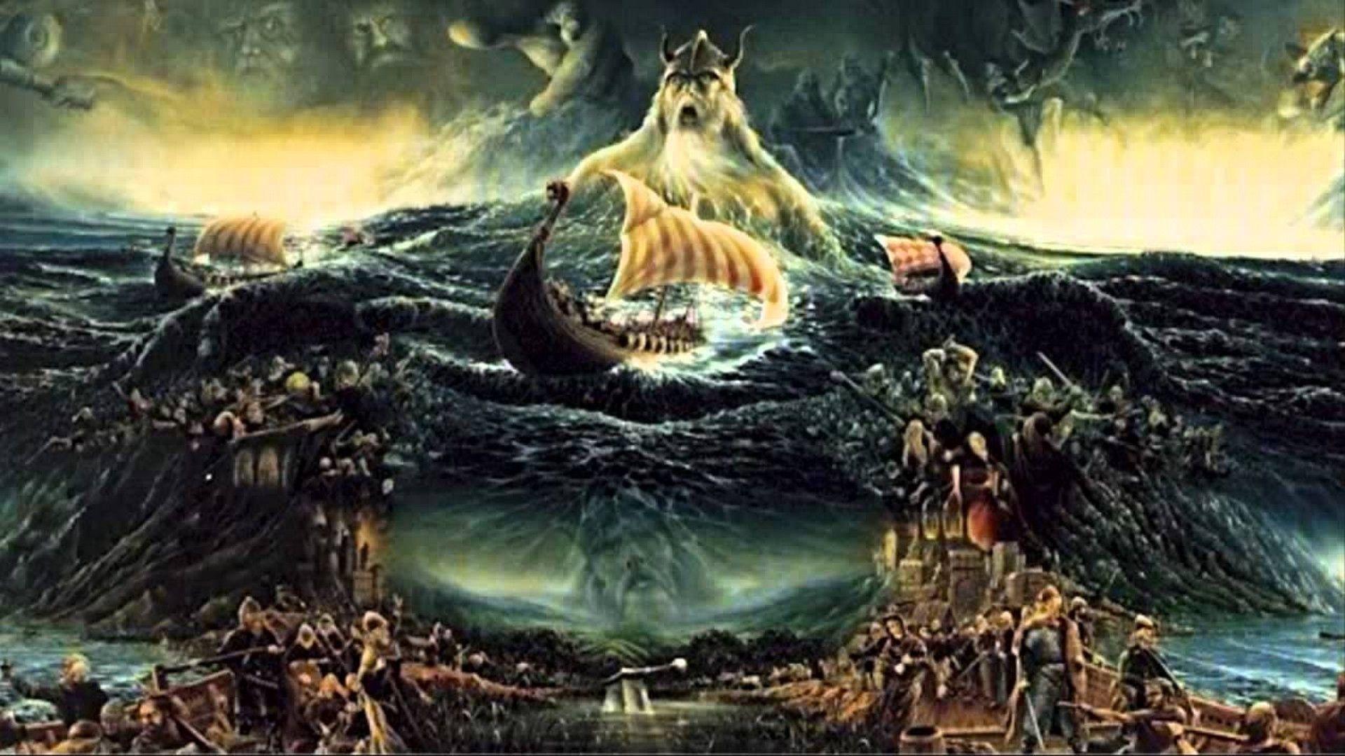 1920x1080 Norse Mythology Wallpaper
