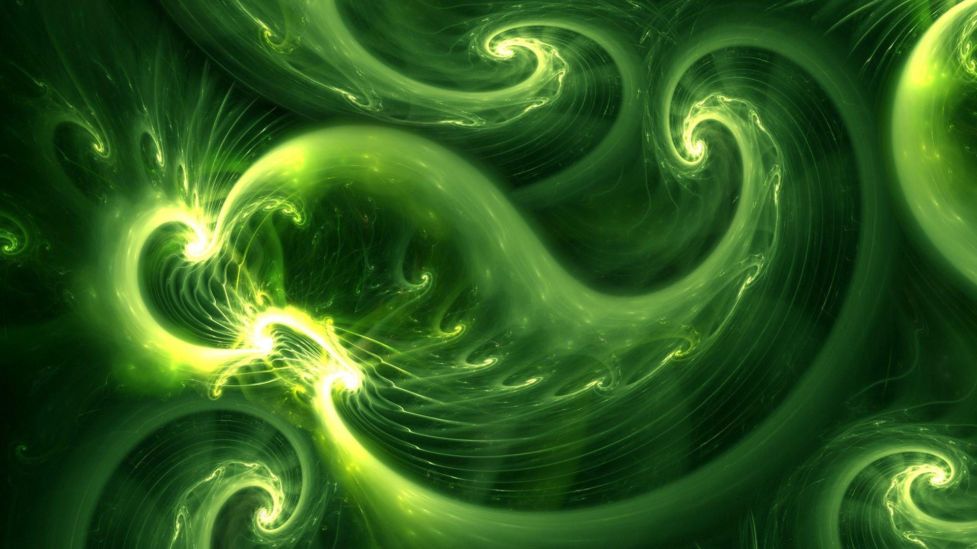 Green Fractal Wallpapers - Top Free Green Fractal Backgrounds ...