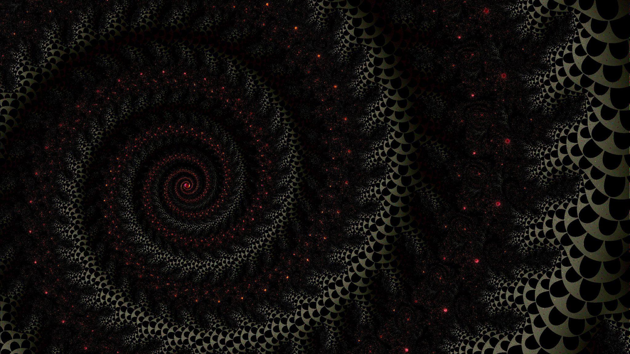 Black Fractal Wallpapers - Top Free Black Fractal Backgrounds - WallpaperAccess