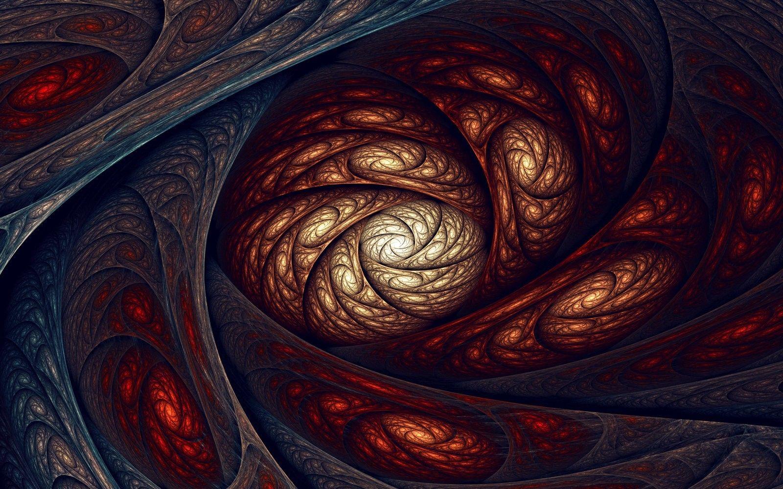 1600x1000 abstract fractal black and red wallpaper. Mocah.org HD
