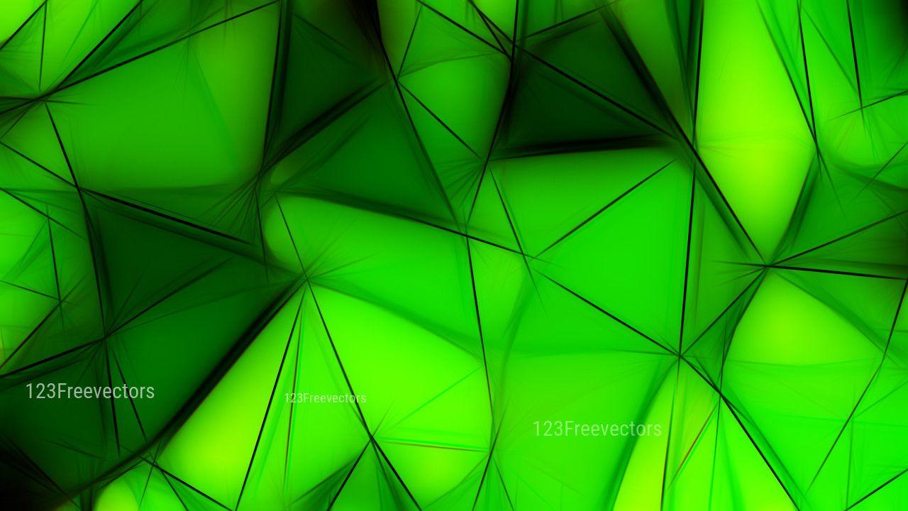 1280x720 Free download Abstract Cool Green Fractal Wallpaper Image