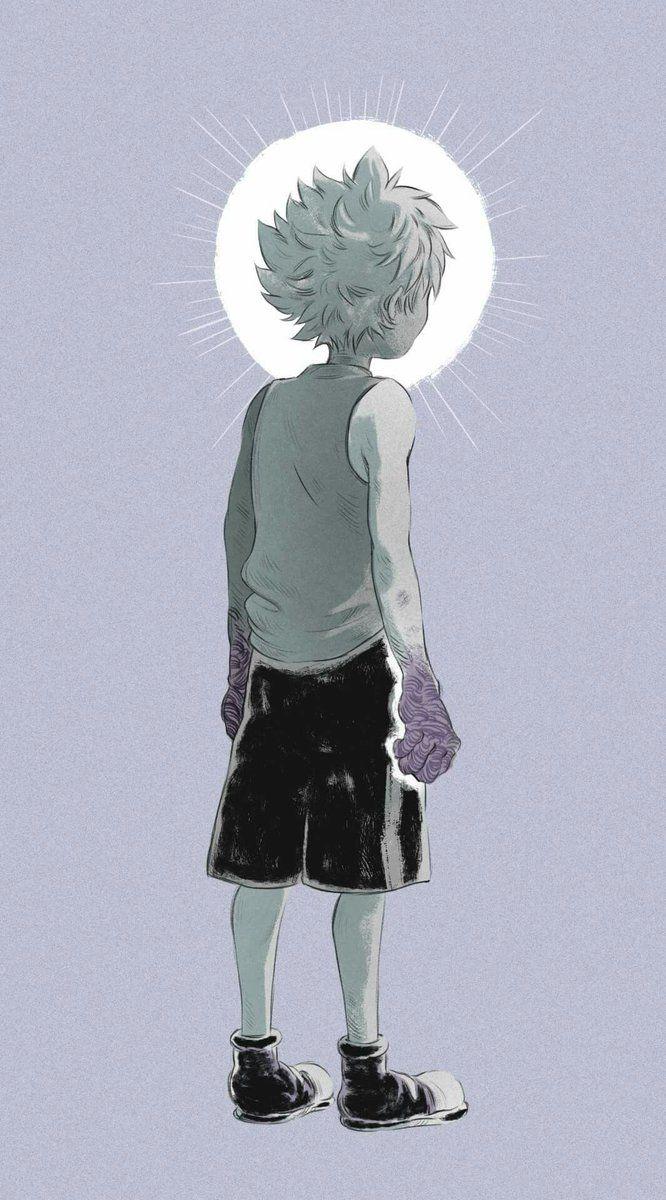 666x1200 Vibrant Wallpaper, Goku, Luffy & Trunks Art Wallpaper #anime #hunterxhunter #DragonBall #OnePiece #wallpaper #animewallpaper #minimal