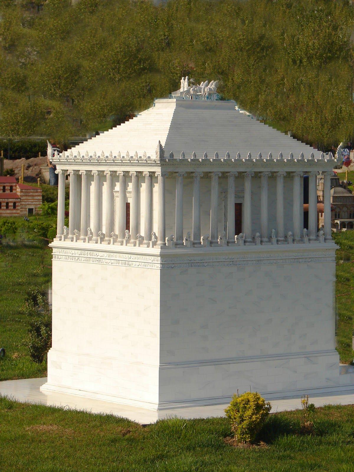 1200x1600 Landscape Wallpaper: The Mausoleum of Halicarnassus