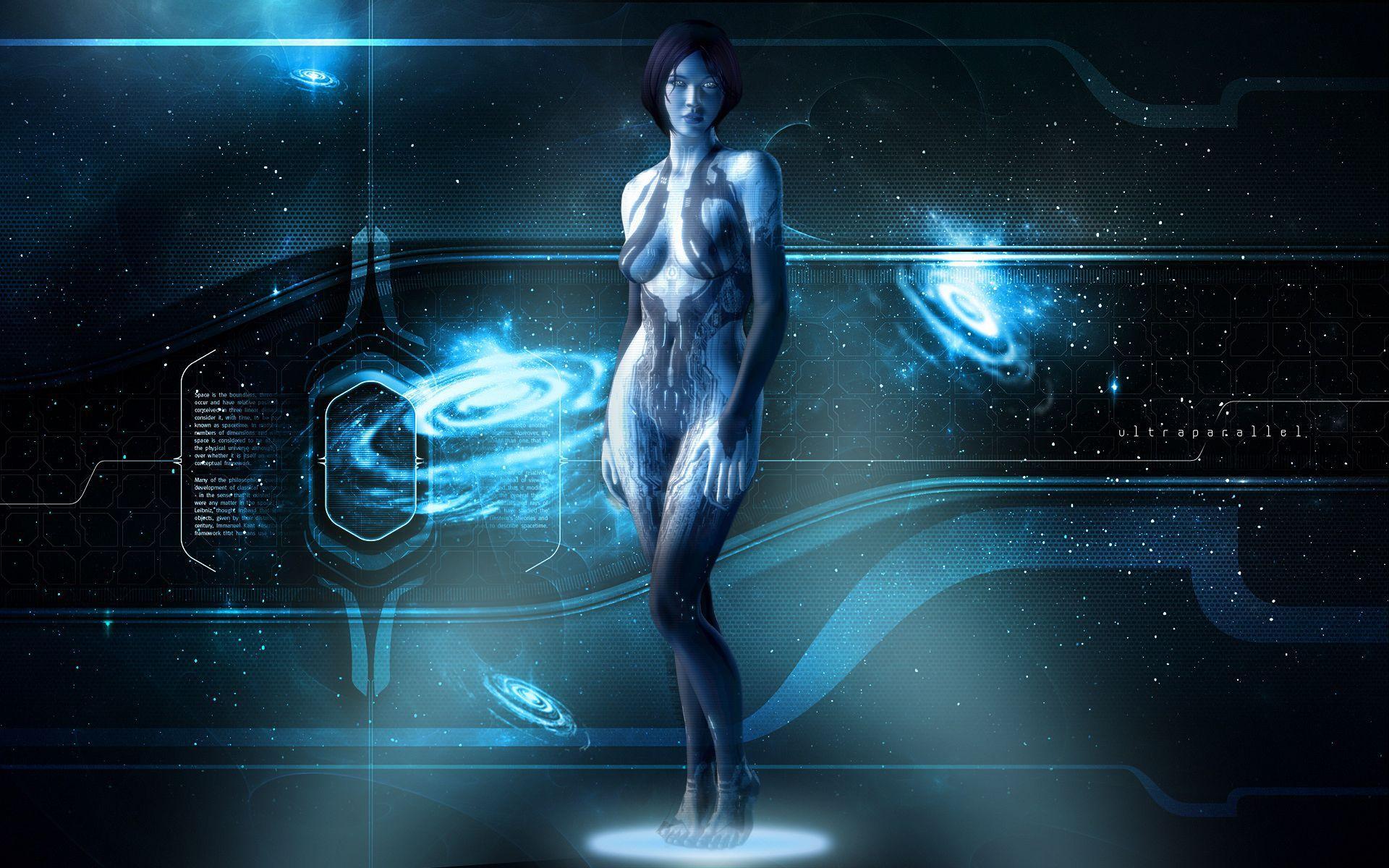 1920x1200 Cortana is a fictional artificially intelligent (AI) character in the Halo video game series. Description from imgarcade. Halo video game, Digital wallpaper, Halo