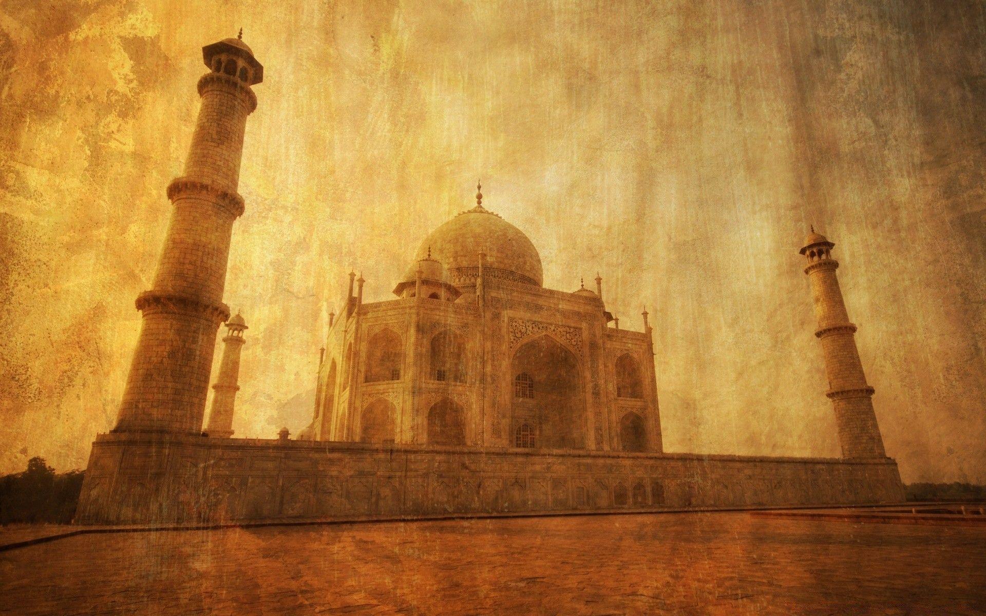 1920x1200 Taj Mahal, Vintage